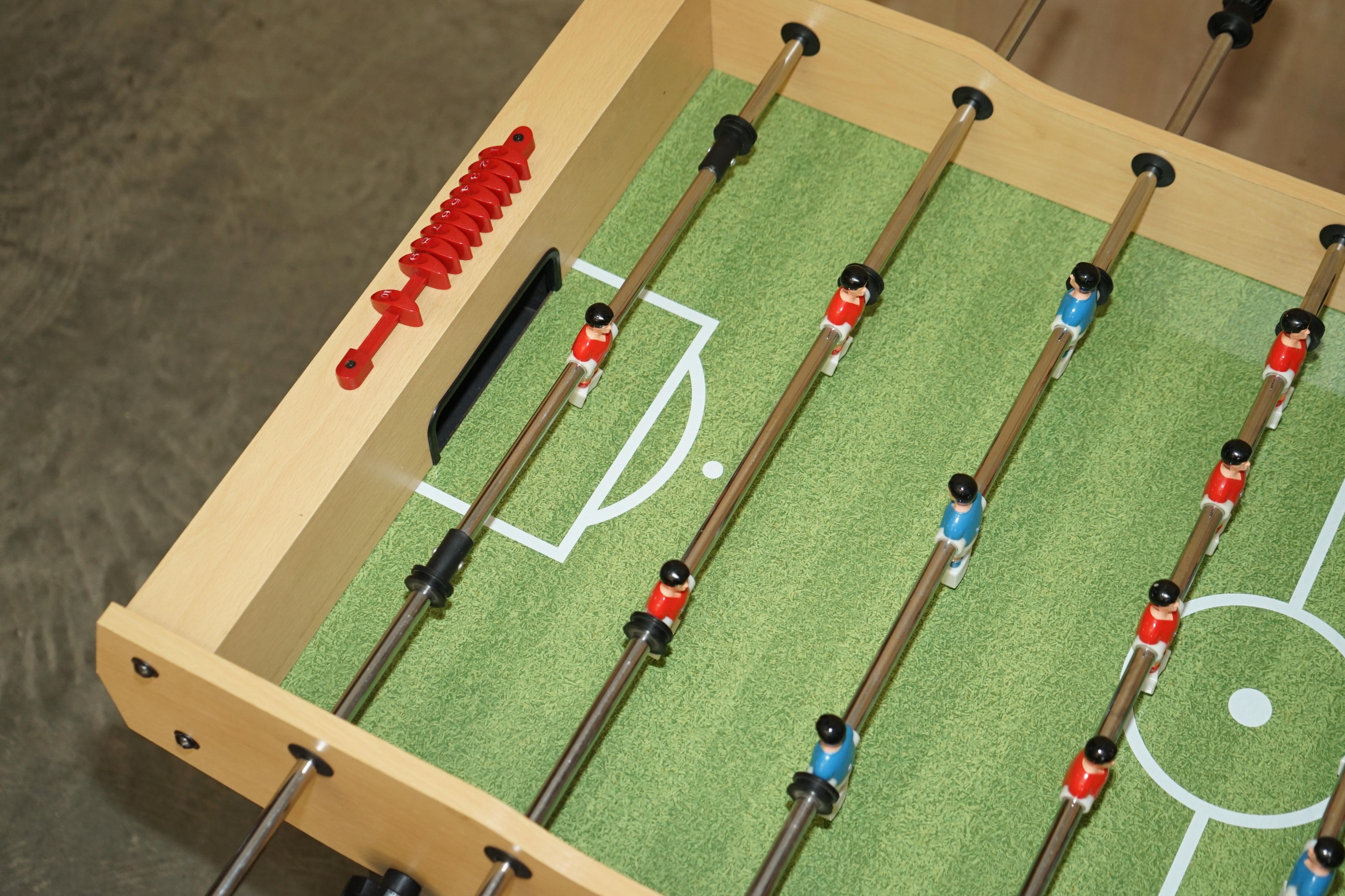 Hand-Crafted Table Football / Foosball That Folds Away for Ease of Storage Keep the Kids Busy