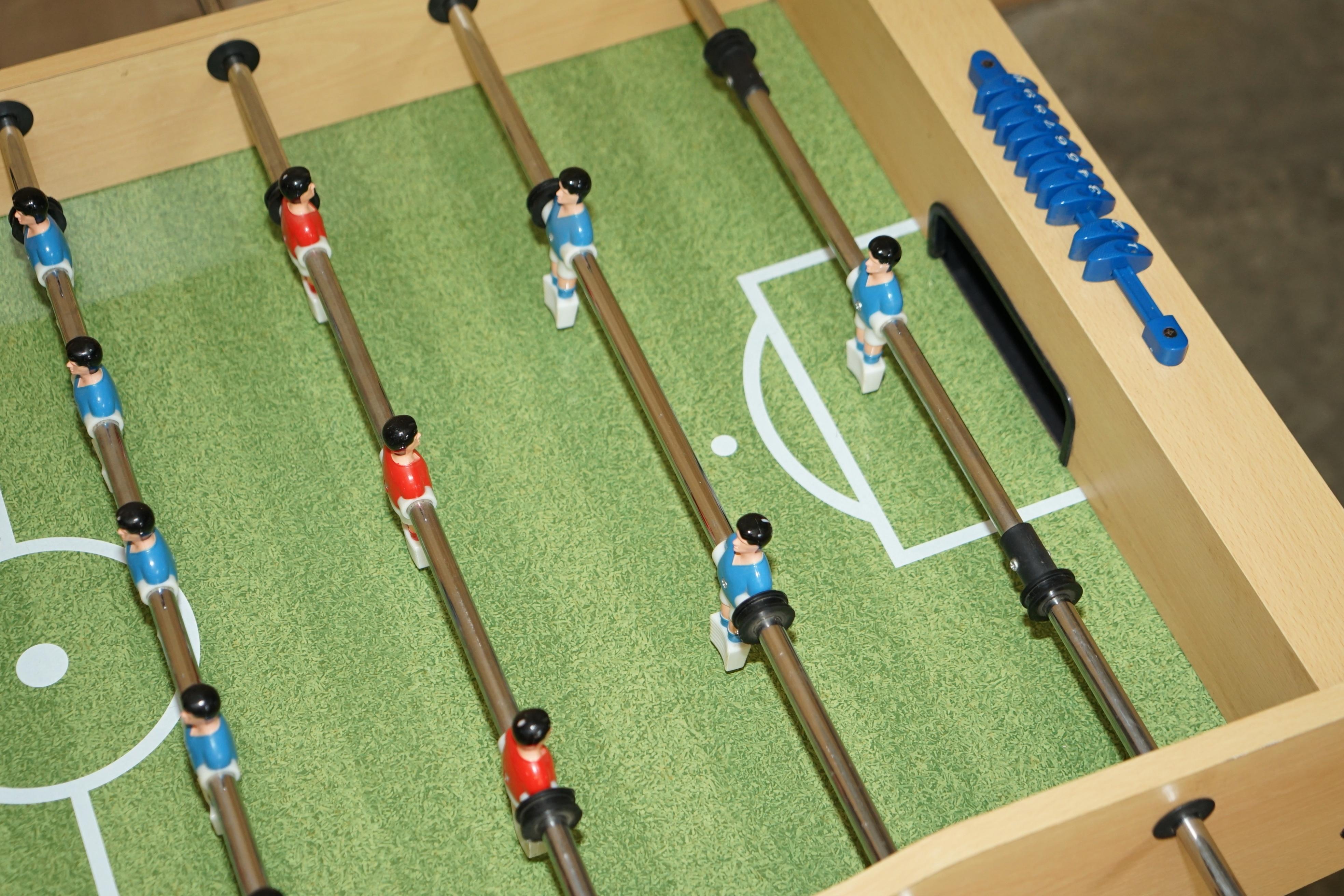 Plastic Table Football / Foosball That Folds Away for Ease of Storage Keep the Kids Busy
