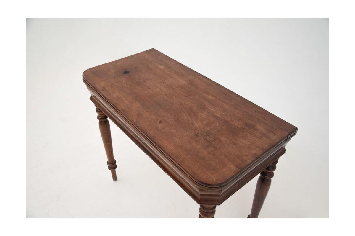 Other Table for Playing Cards from Around 1880, after Renovation For Sale