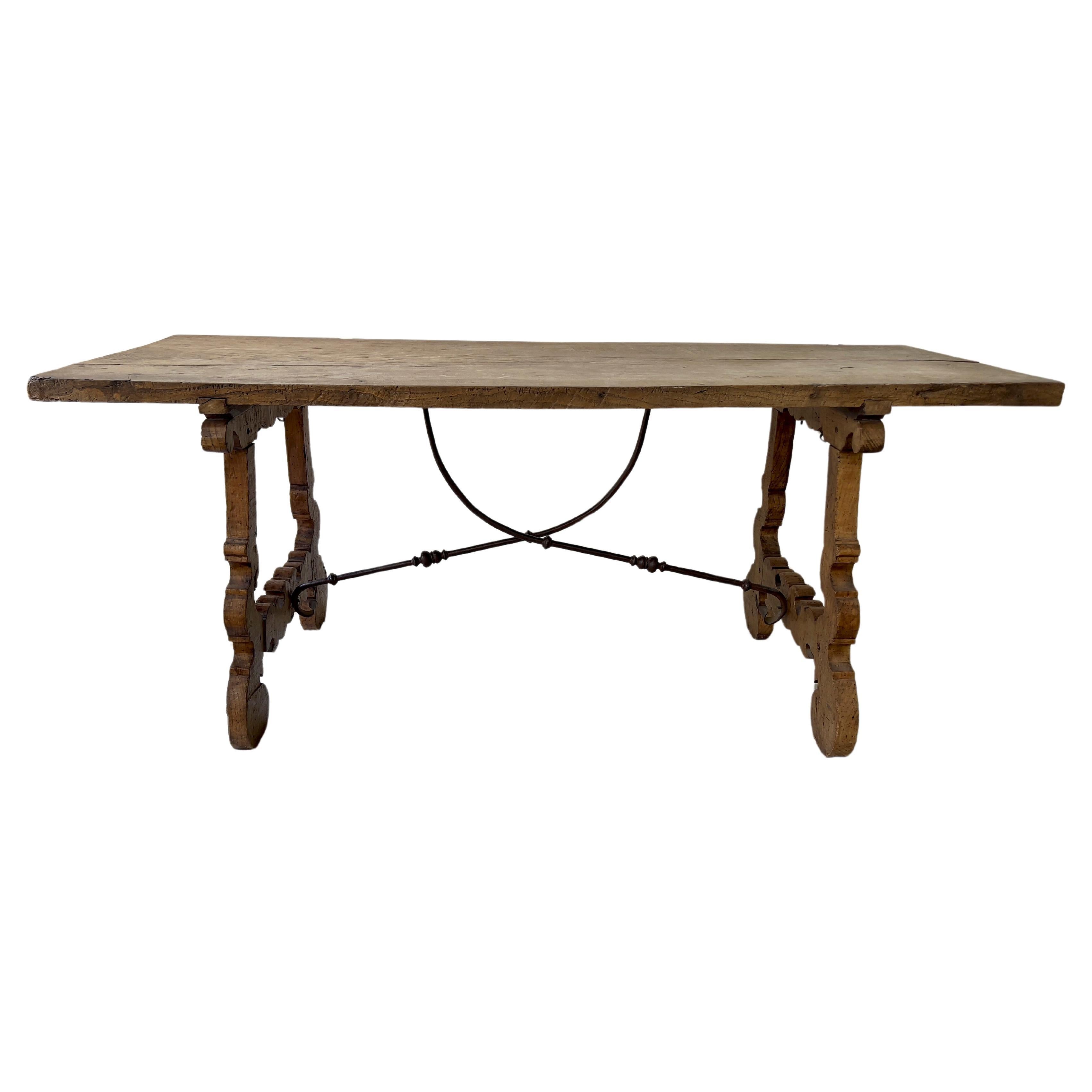 18th Spanish tresle Table  For Sale