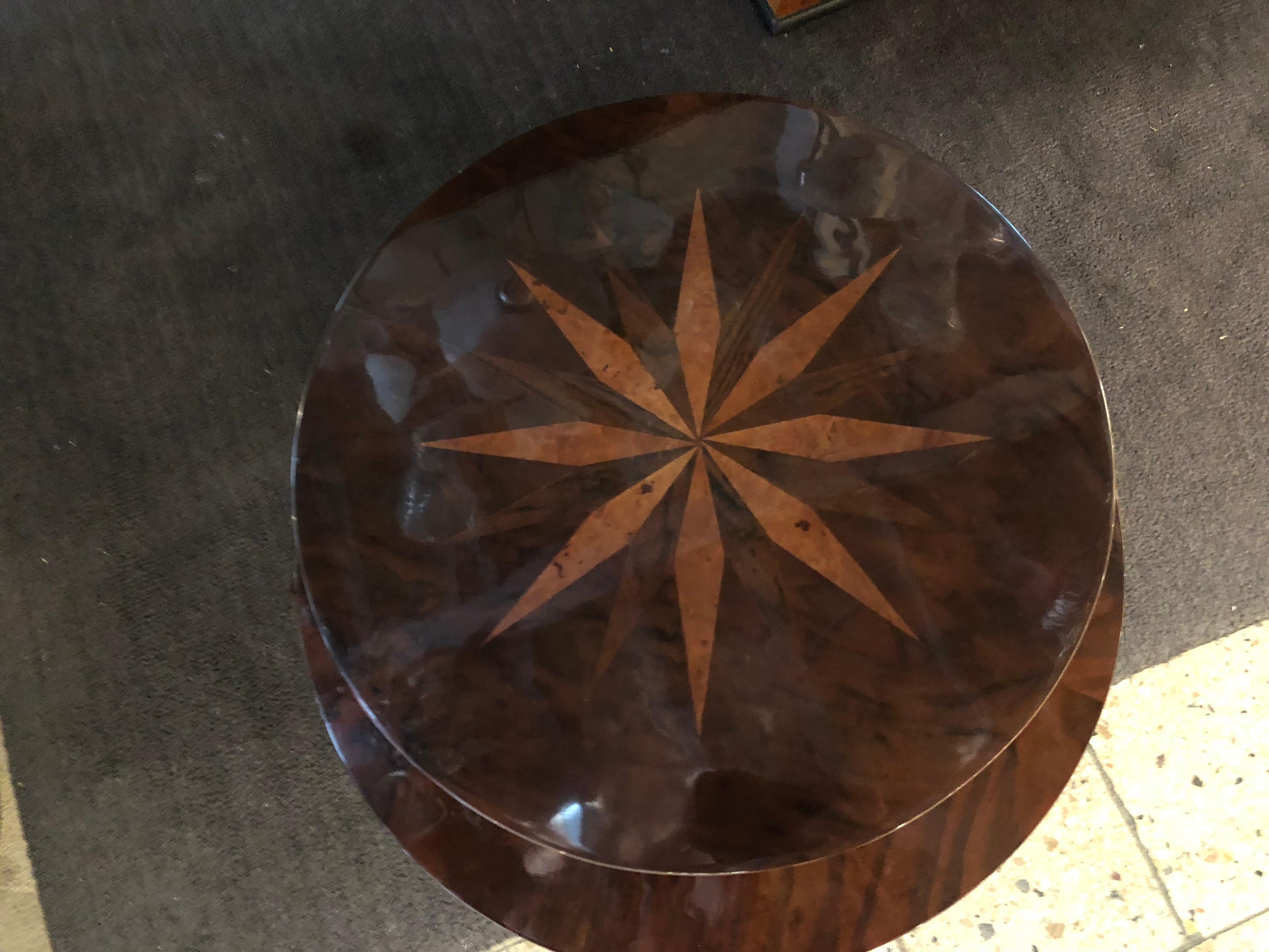 Early 20th Century Table, France, 1920, in Wood and Marquetry For Sale