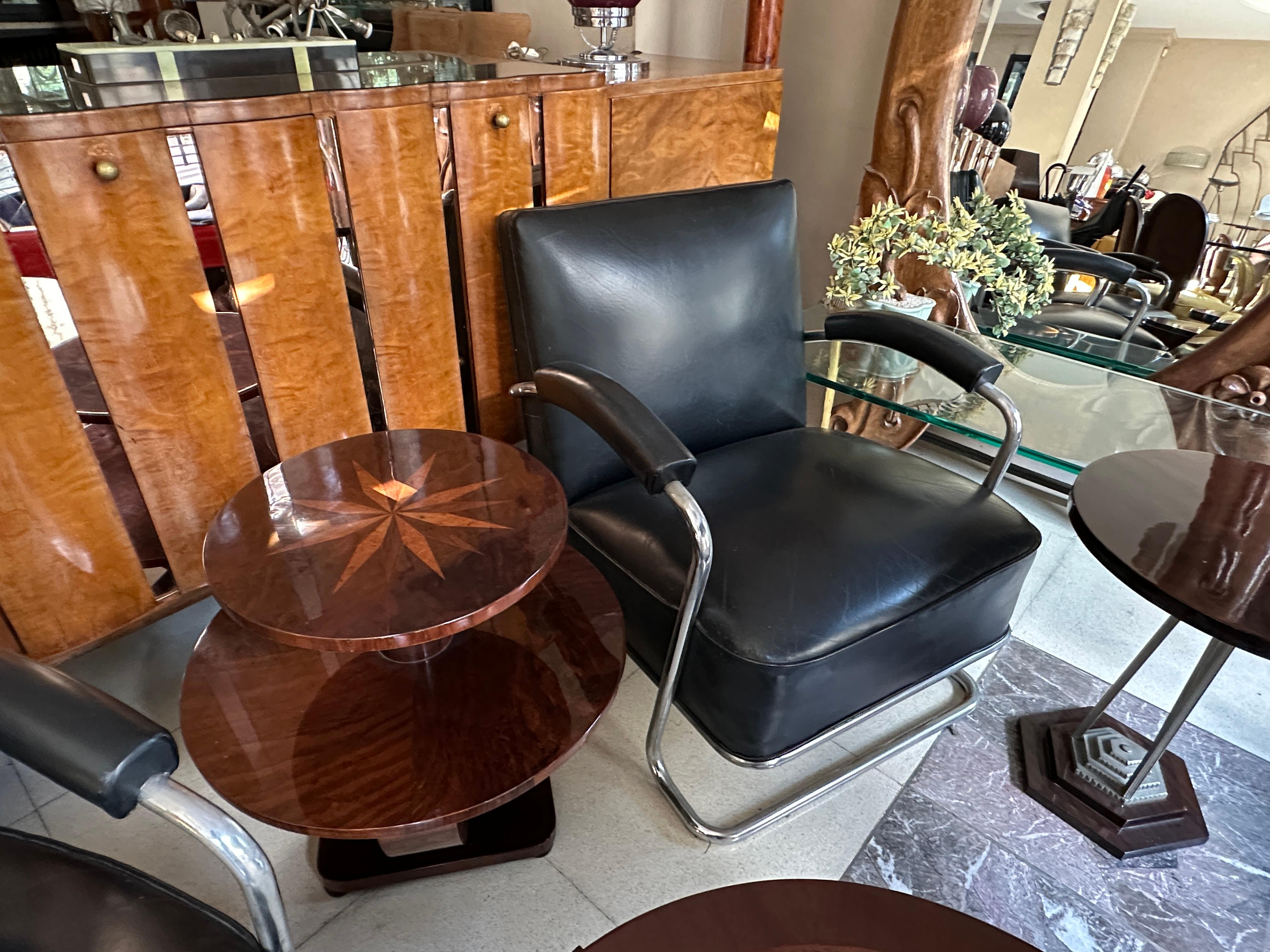 Mesa, Francia, 1920, en madera y marquetería Francés en venta