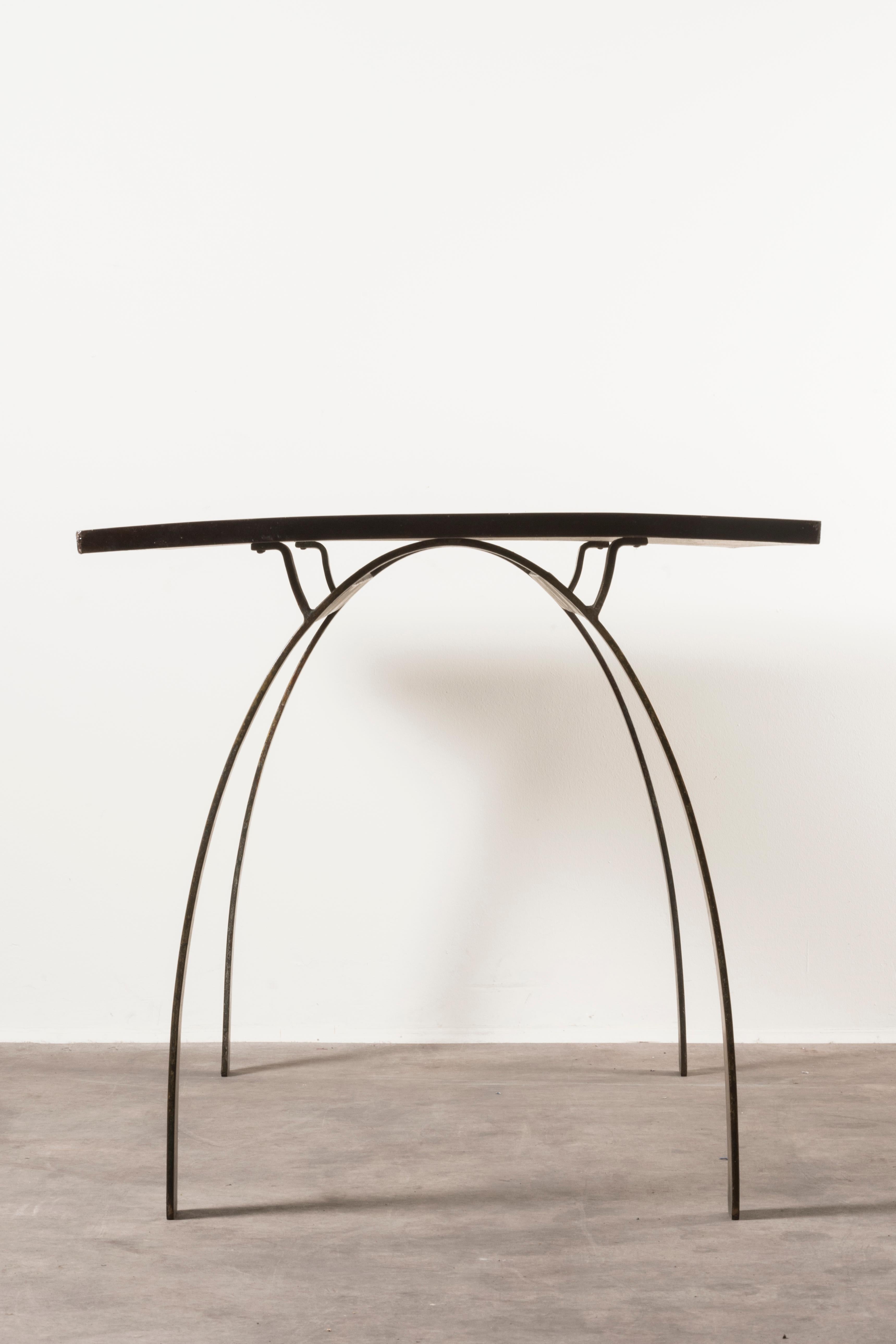 French Table- France-Mid 20th Century -André Renou and Jean-Pierre Genisset For Sale