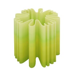 Sculptural Table from Where the Flowers Dwell Collection by Marina F. Ramos