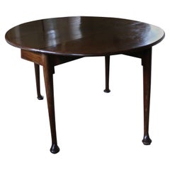 Table Gateleg en acajou, début du 19ème siècle, style Régence anglaise, 6 places