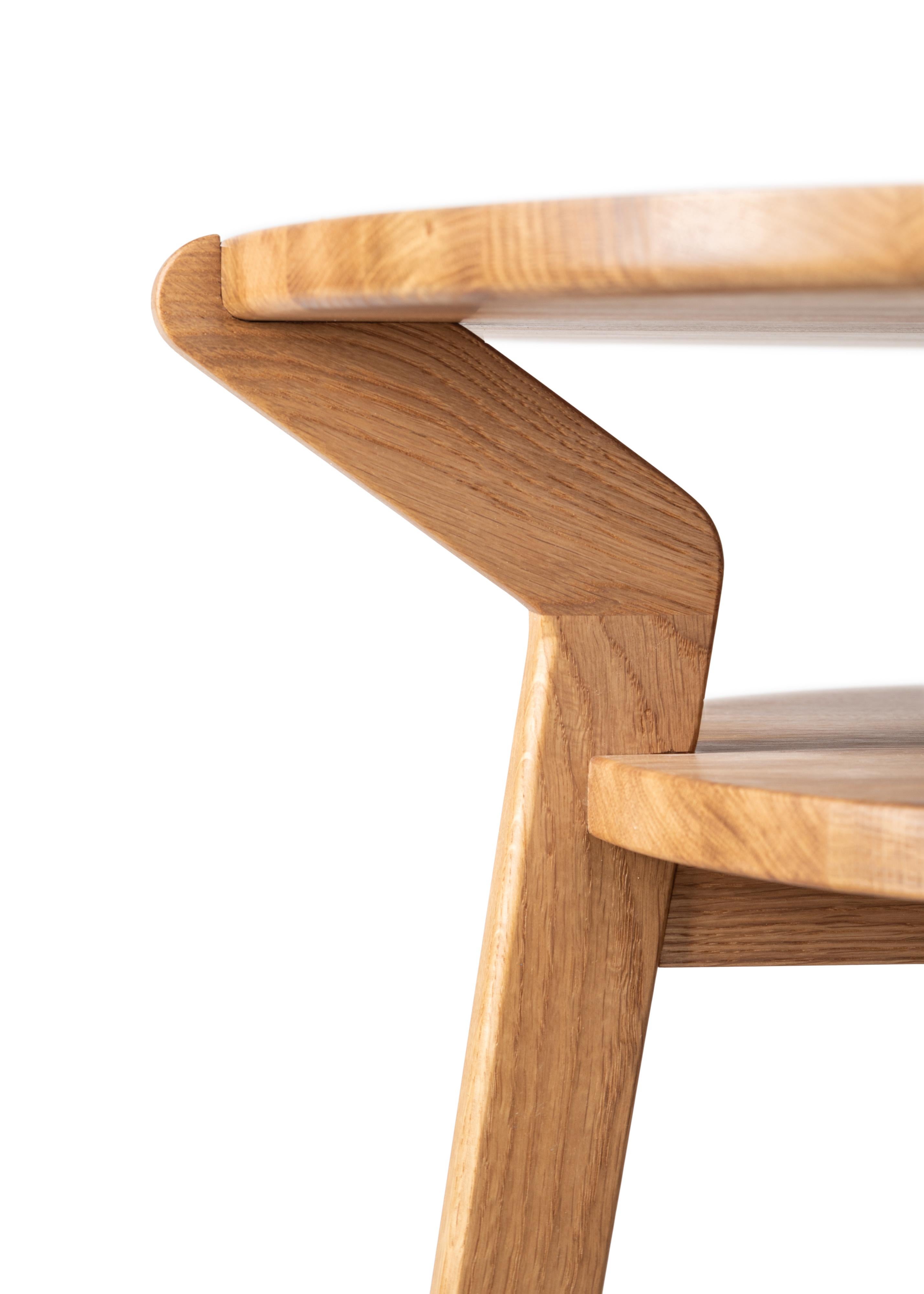 Woodwork Table GLAMOR re-design Czechoslovakia 1960s For Sale