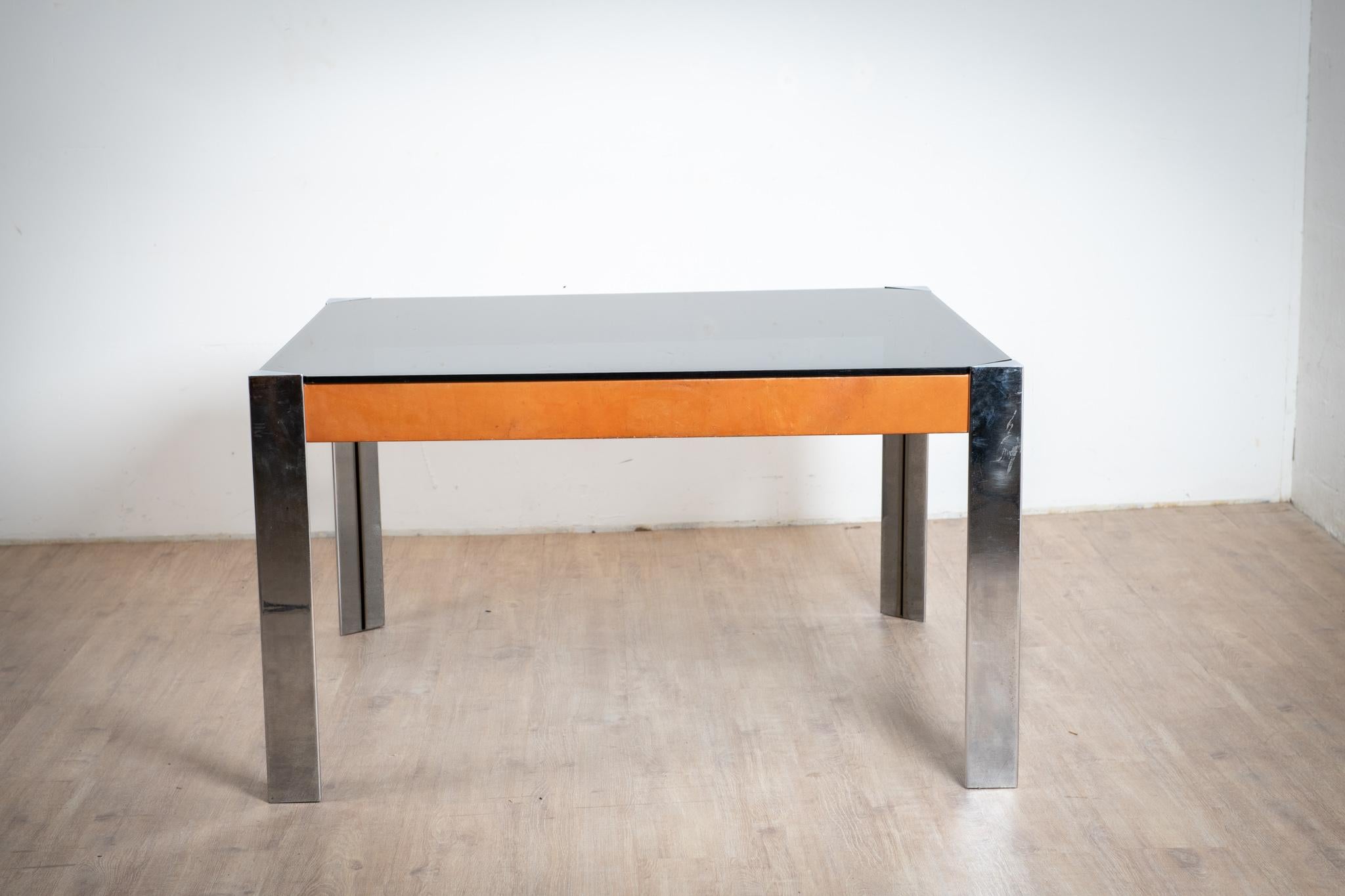 Table Guido Faleschini Pour Mariani, Italie, 1970 In Good Condition For Sale In SAINT-SEVER, FR