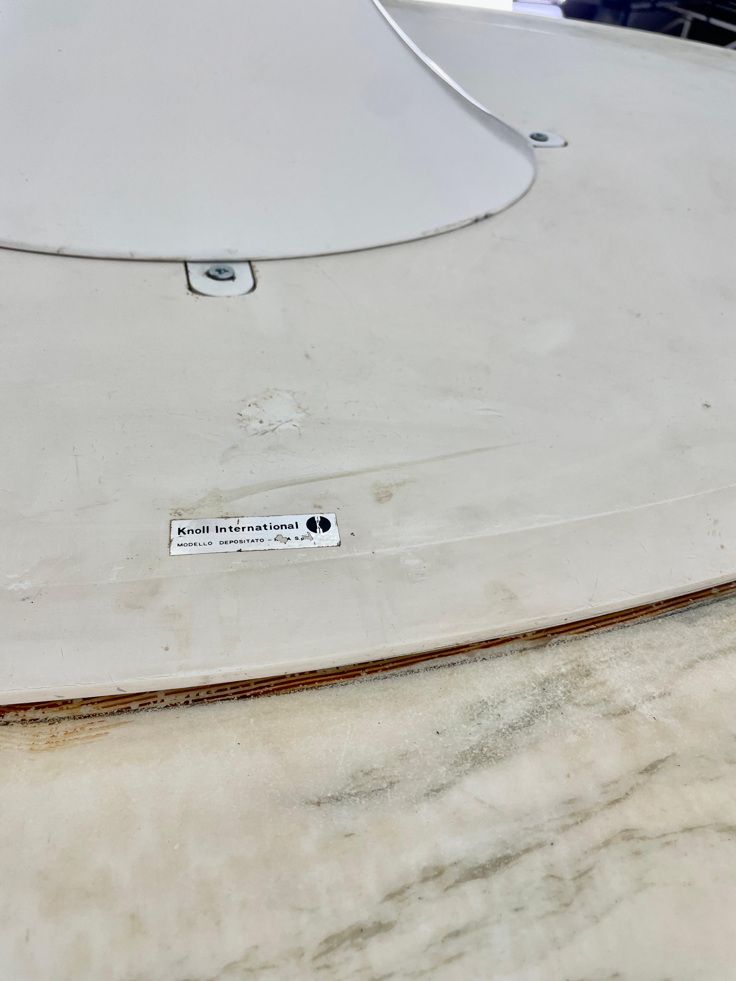 European Table in Marble by Eero Saarinen for Knoll International, USA, 1958
