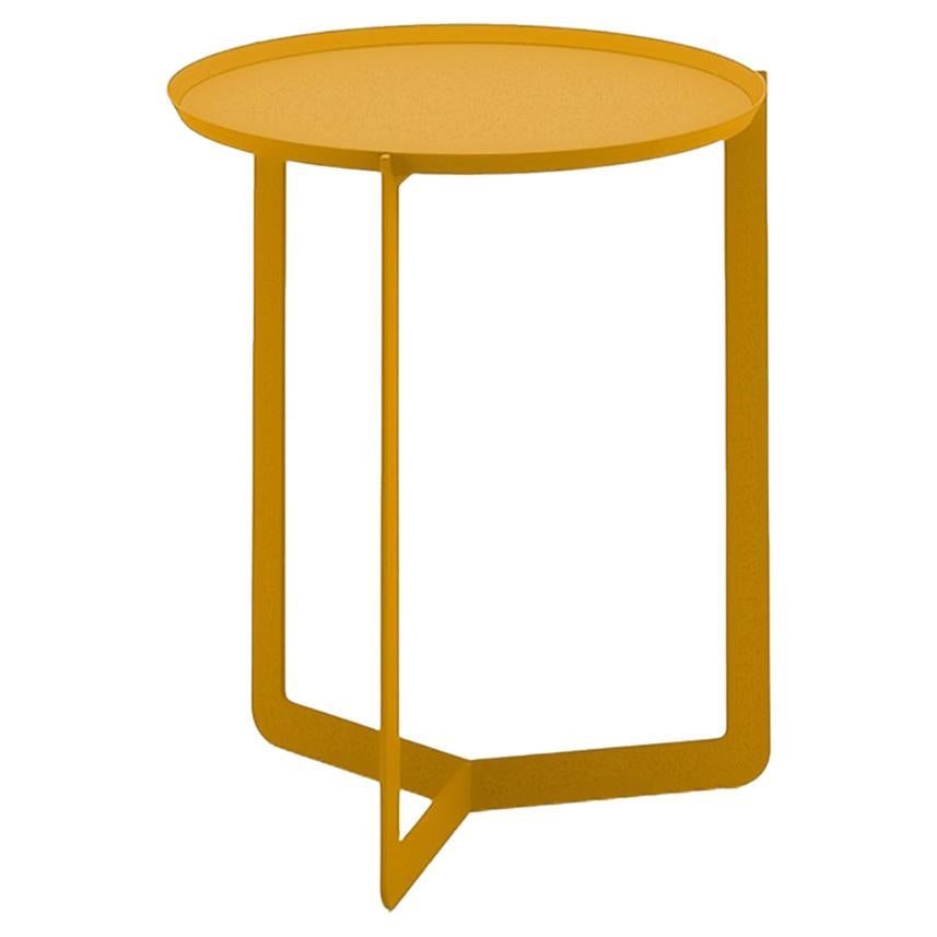 Table in Metal "Round" D40 For Sale