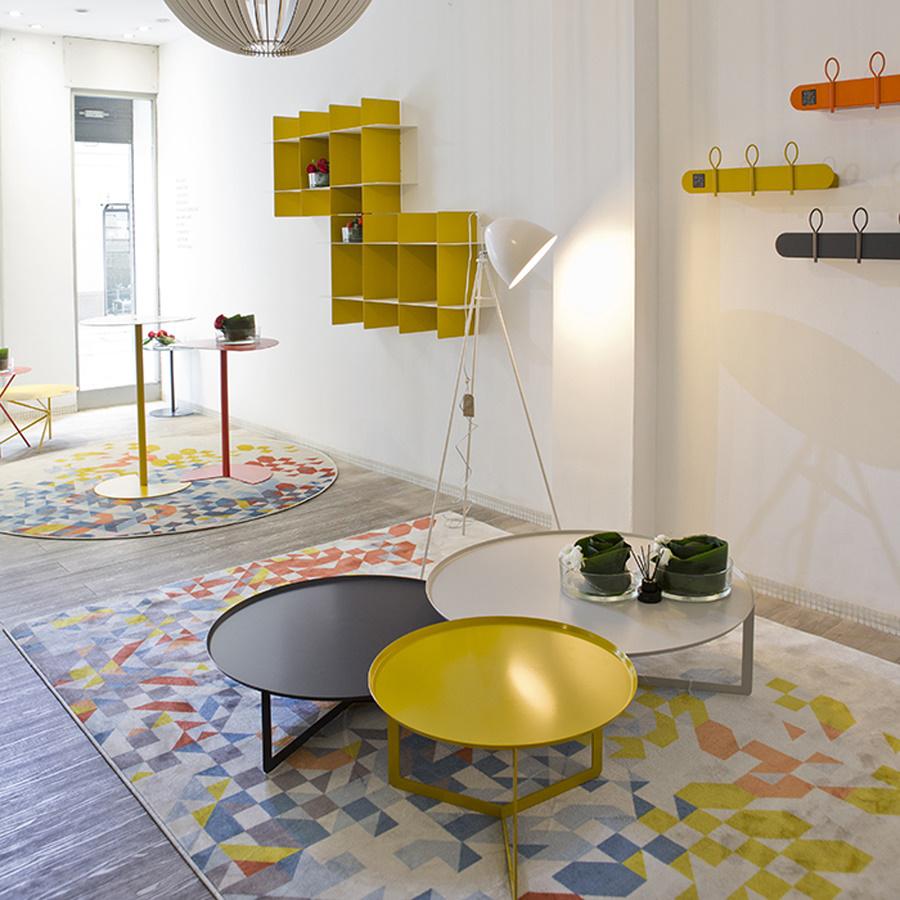 Moderne Table en métal « Rond » D60 en vente