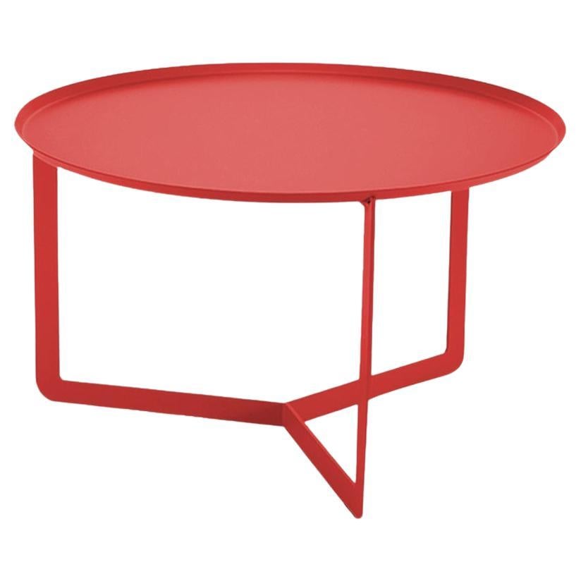 Table in Metal "Round" D60 For Sale