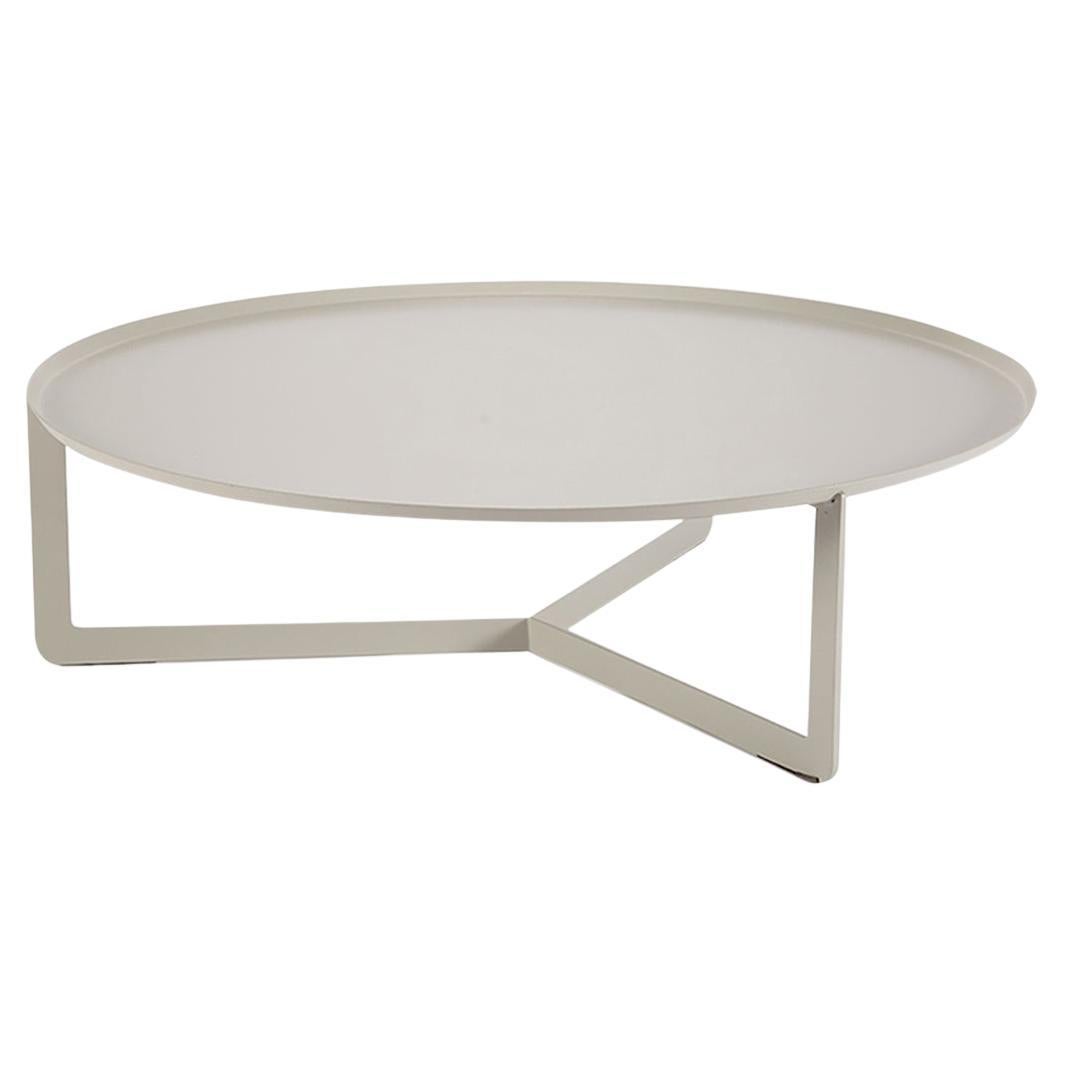 Table in Metal "Round" D80 For Sale