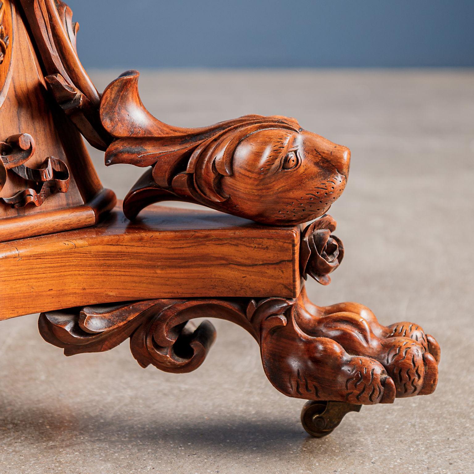 Table in Semiprecious Stone, Amic Hotton 'Attributed to', 19th Century 6