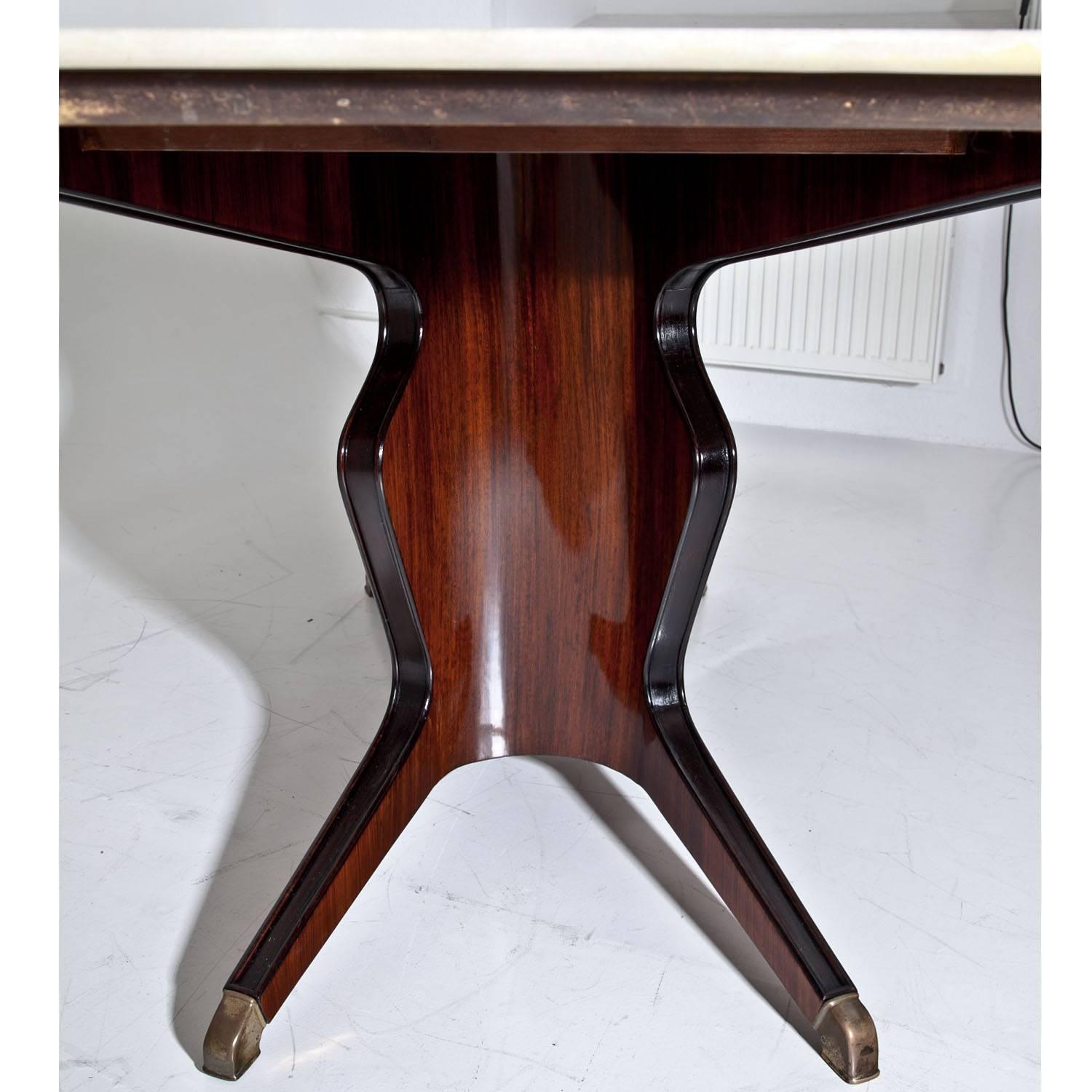 Mid-20th Century Table in the Style of Borsani, Fratelli Turri, Italy, 1940s