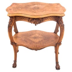 Antique Table in the style of Louis Philippe, France, around 1870.