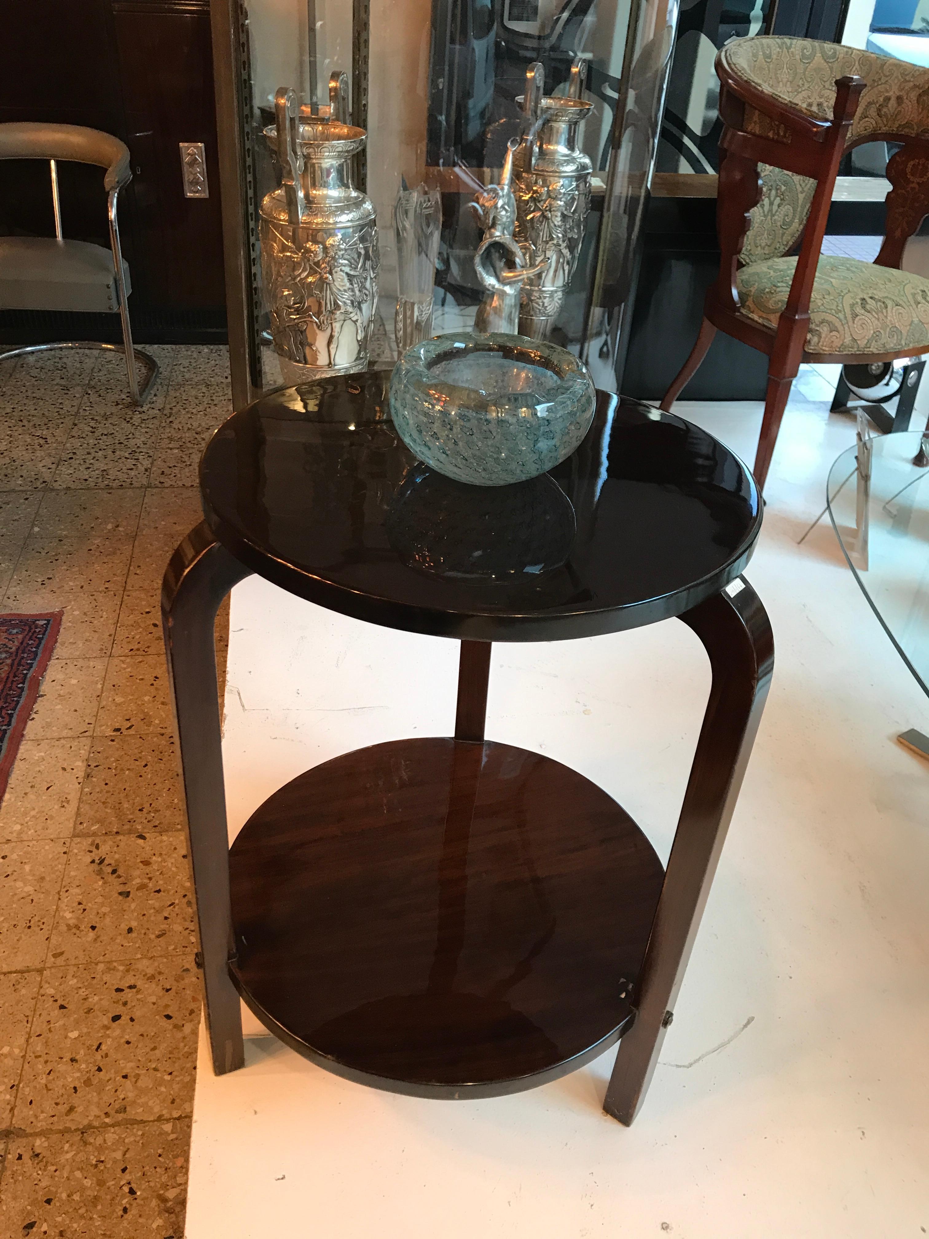 Table in Wood, 1930, France, Style: Art Deco For Sale 1