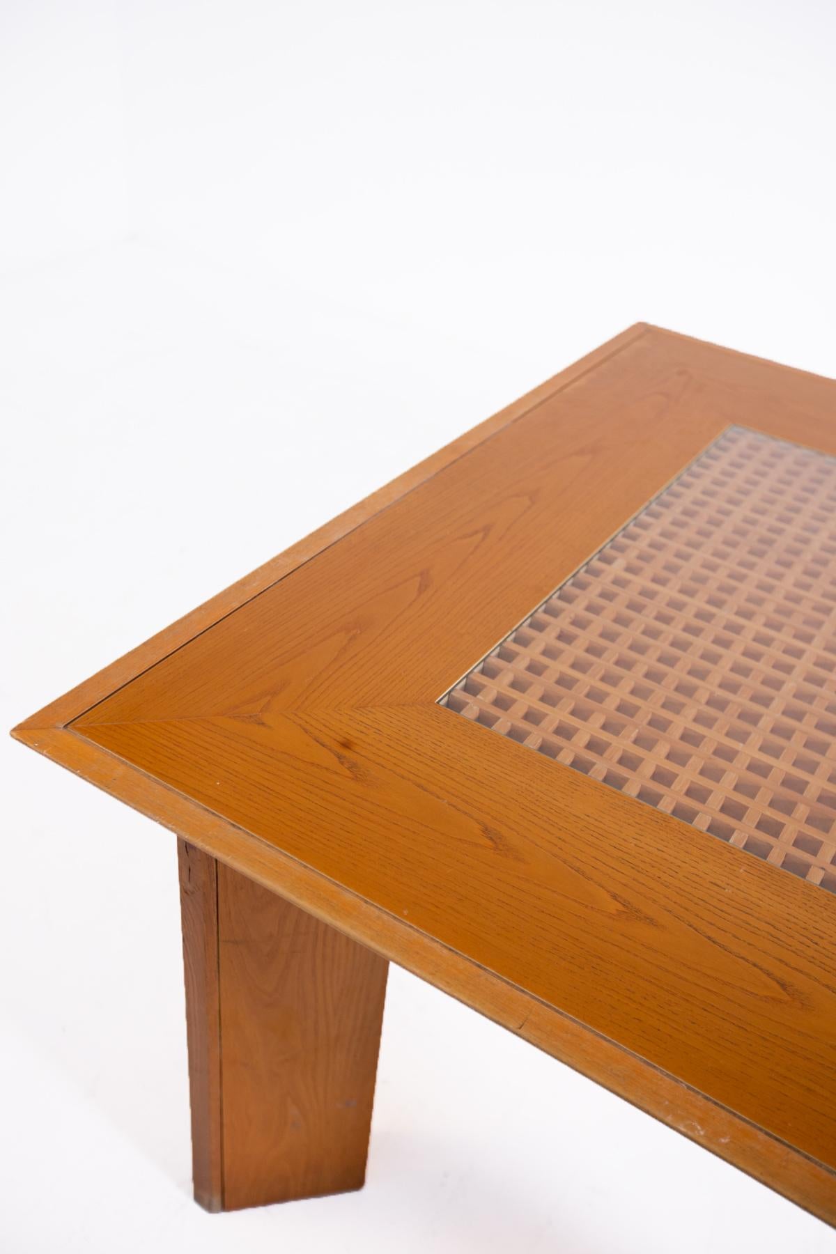 Table in Wood Attributed to Carlo Scarpa, 1960s 4