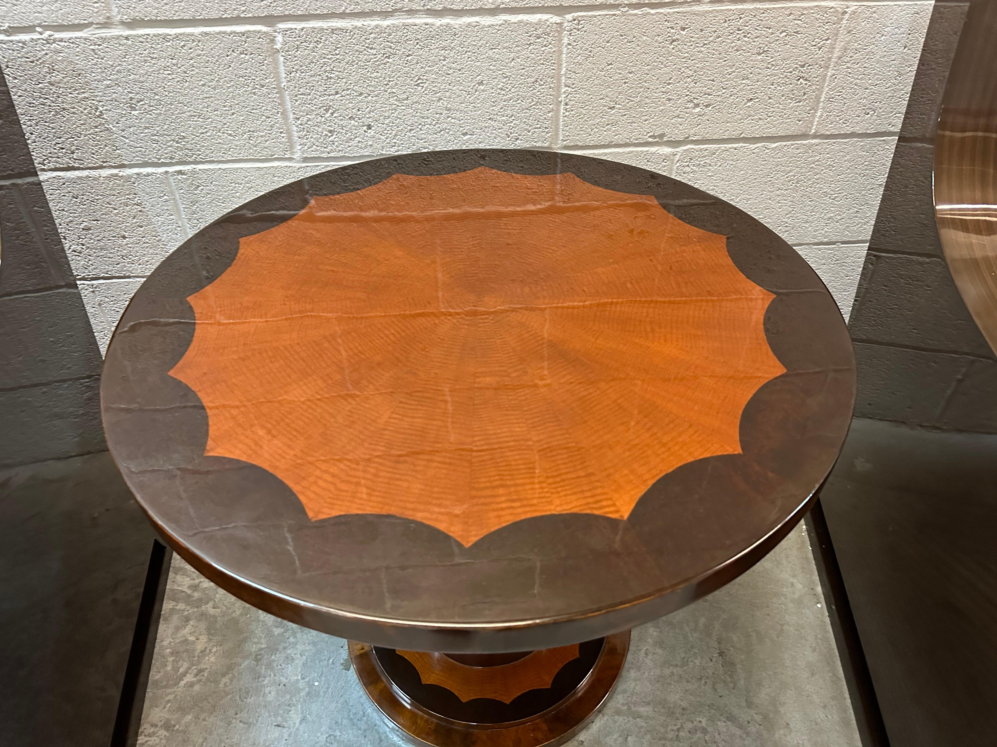 Table in Wood, French, 1980 For Sale 6