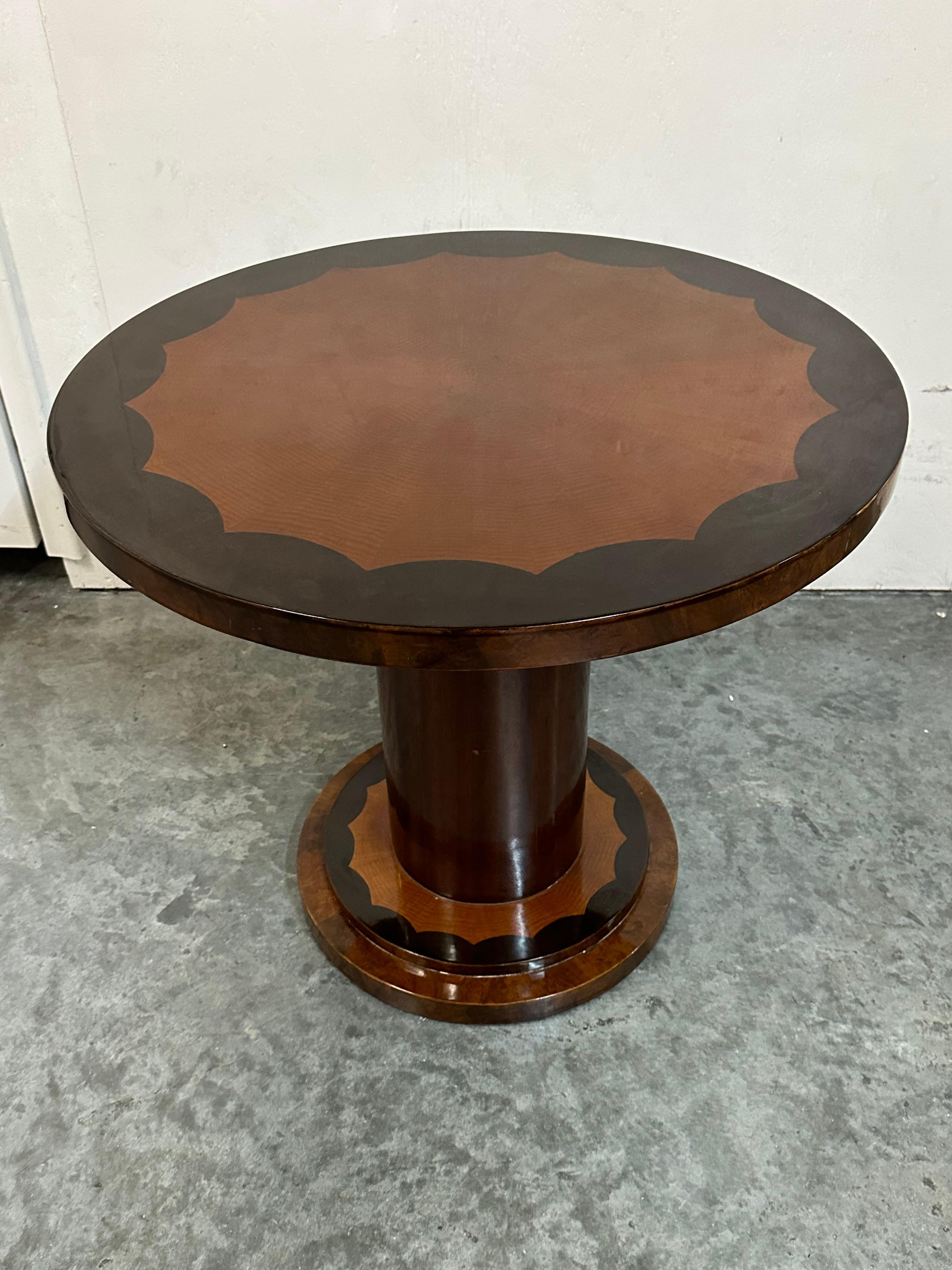 Table in Wood, French, 1980 For Sale 9
