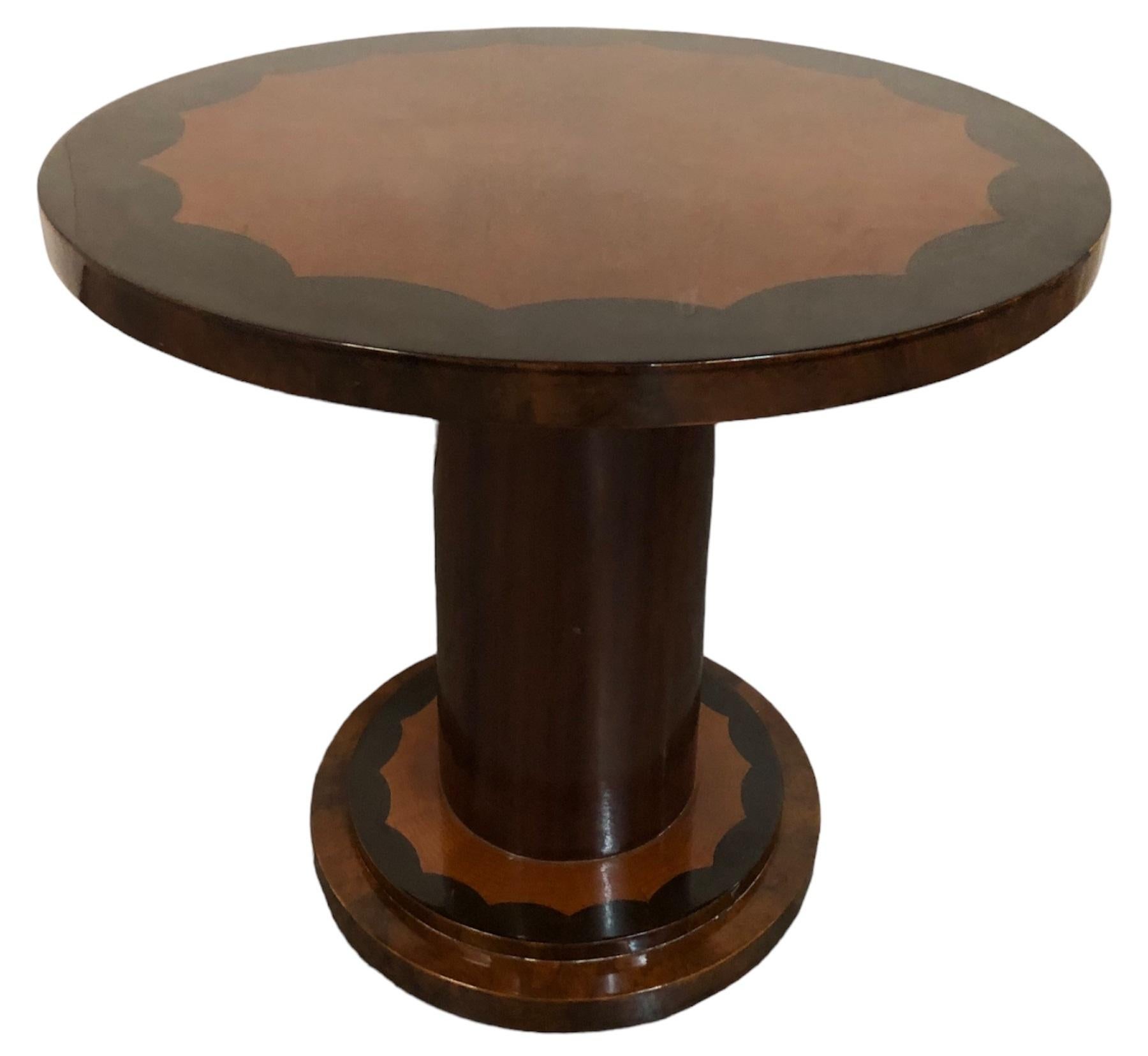 Table in Wood, French, 1980 For Sale 11