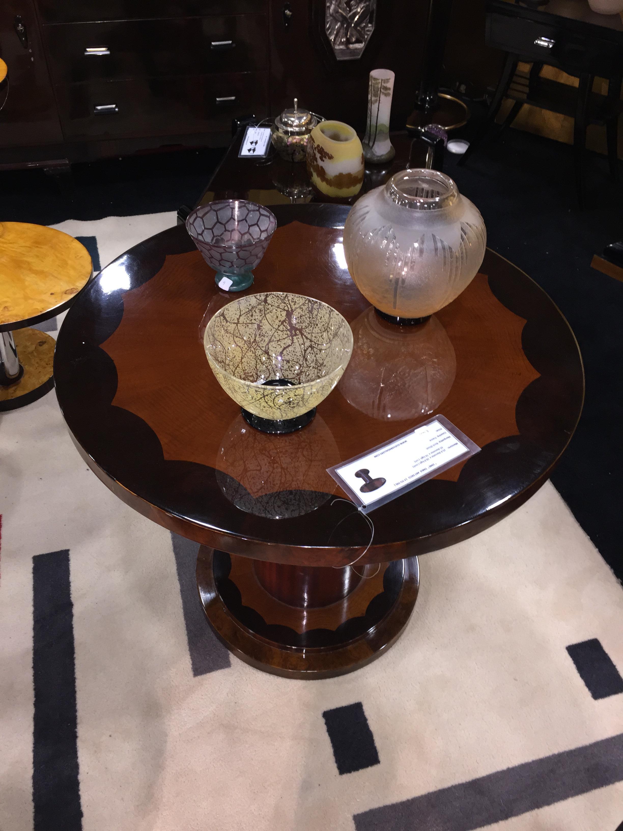 Table in Wood, French, 1980 In Good Condition For Sale In Ciudad Autónoma Buenos Aires, C