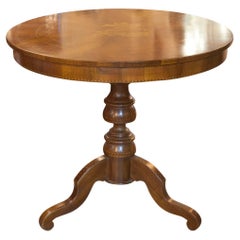 Vintage Table in Wood with Saint George