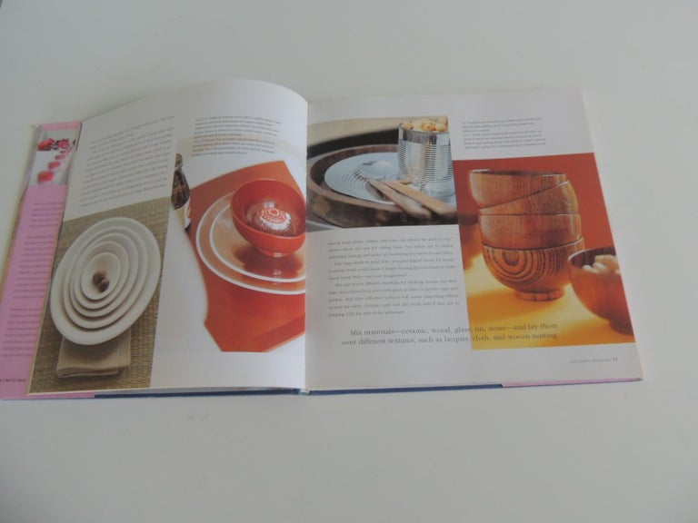 Table Inspirations Vintage Hardcover Coffee Book by Emily Chalmers For