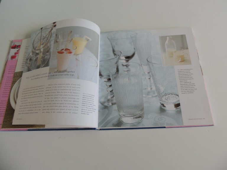 Table Inspirations Vintage Hardcover Coffee Book by Emily Chalmers For