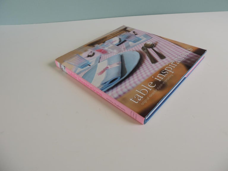 Table Inspirations Vintage Hardcover Coffee Book by Emily Chalmers For