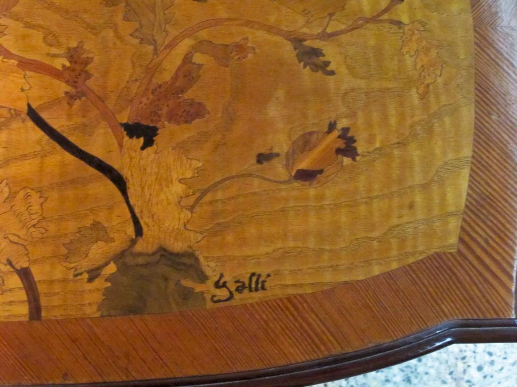 Table Jugendstil, Art Nouveau, Liberty , Year: 1900, Signature: Galle For Sale 6