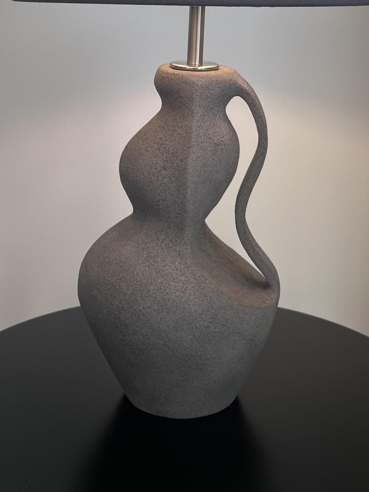 Lámpara de mesa 1 Jarrón by Rezzo Ceramics Posmoderno en venta