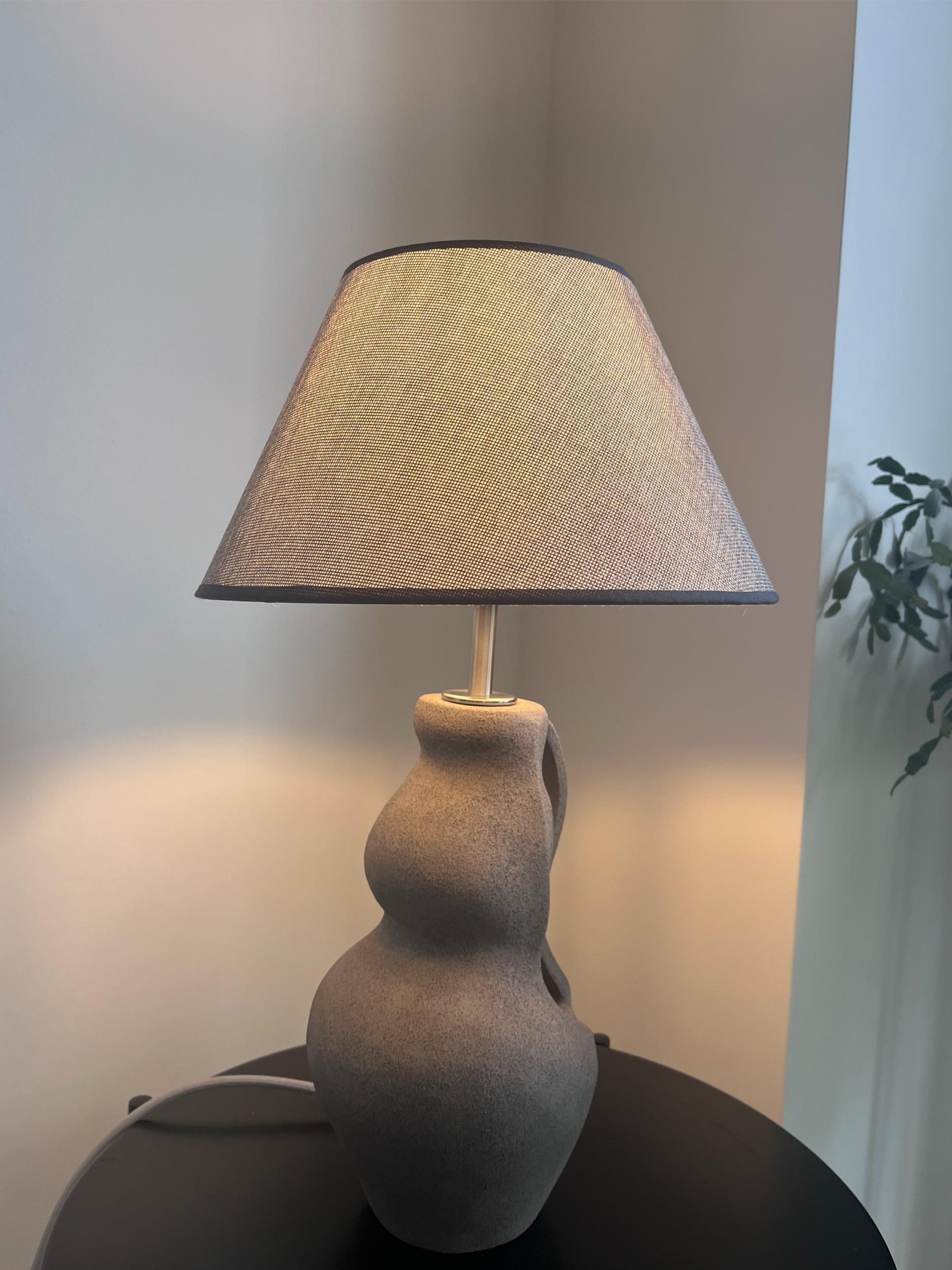 Lámpara de mesa 1 Jarrón by Rezzo Ceramics en Nuevo estado para la venta en Geneve, CH