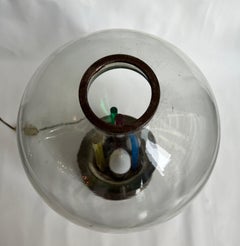 Lampe de bureau, 1930, Matériaux : Murano, bronze, Italie, attribuée à Carlo Scarpa