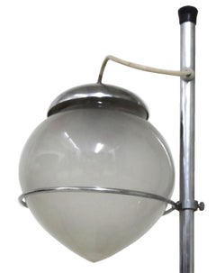 Table Lamp, 1950, Materials: glass and chrome