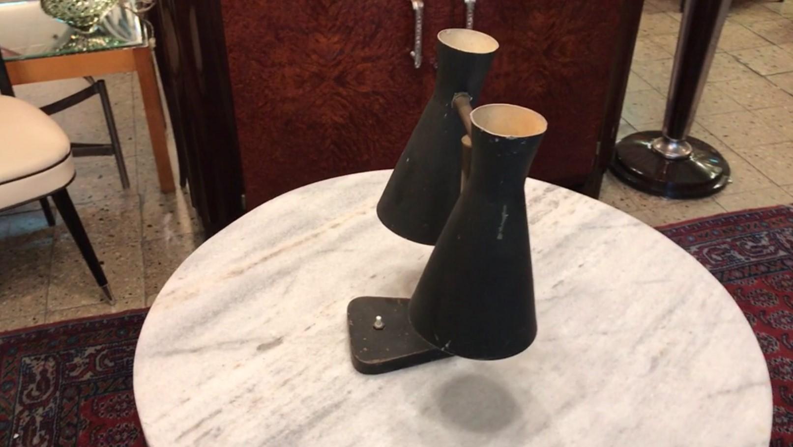 Lampe de table, 1955, France, attribuée à Mouille Serge en vente 1