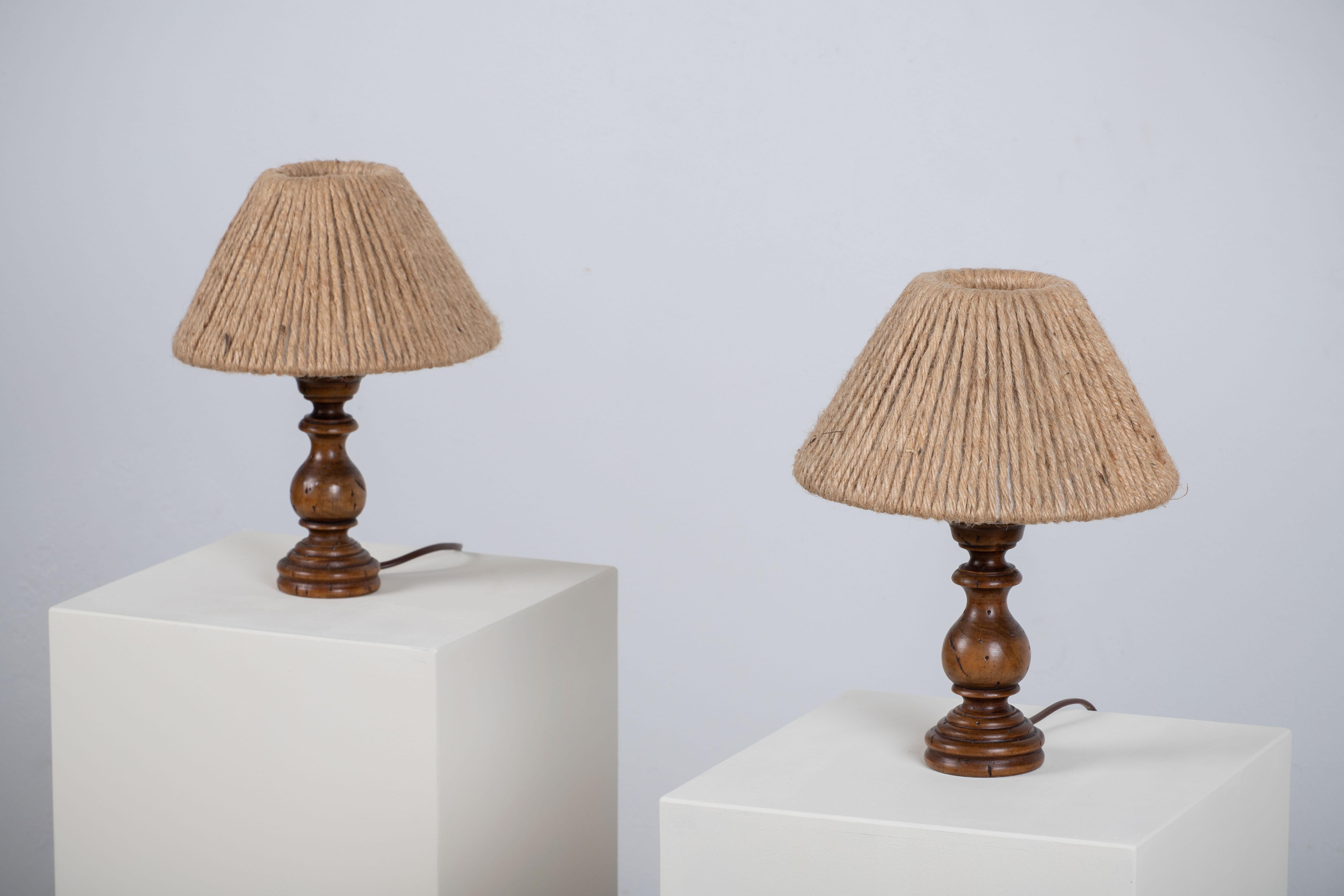 Mid-Century Modern Table Lamp, 1960, France, a Pair For Sale