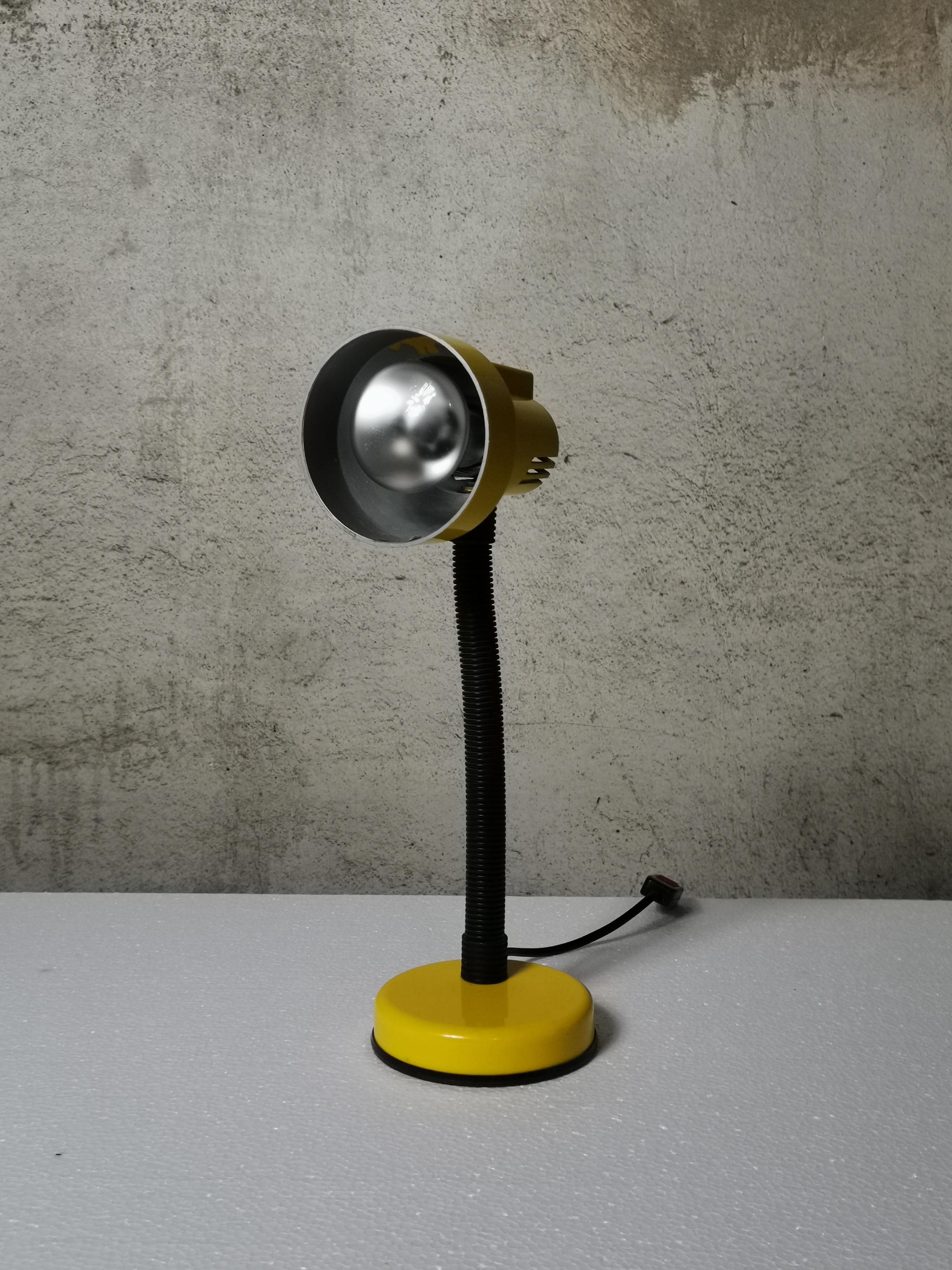 Metal Table lamp 1970s For Sale