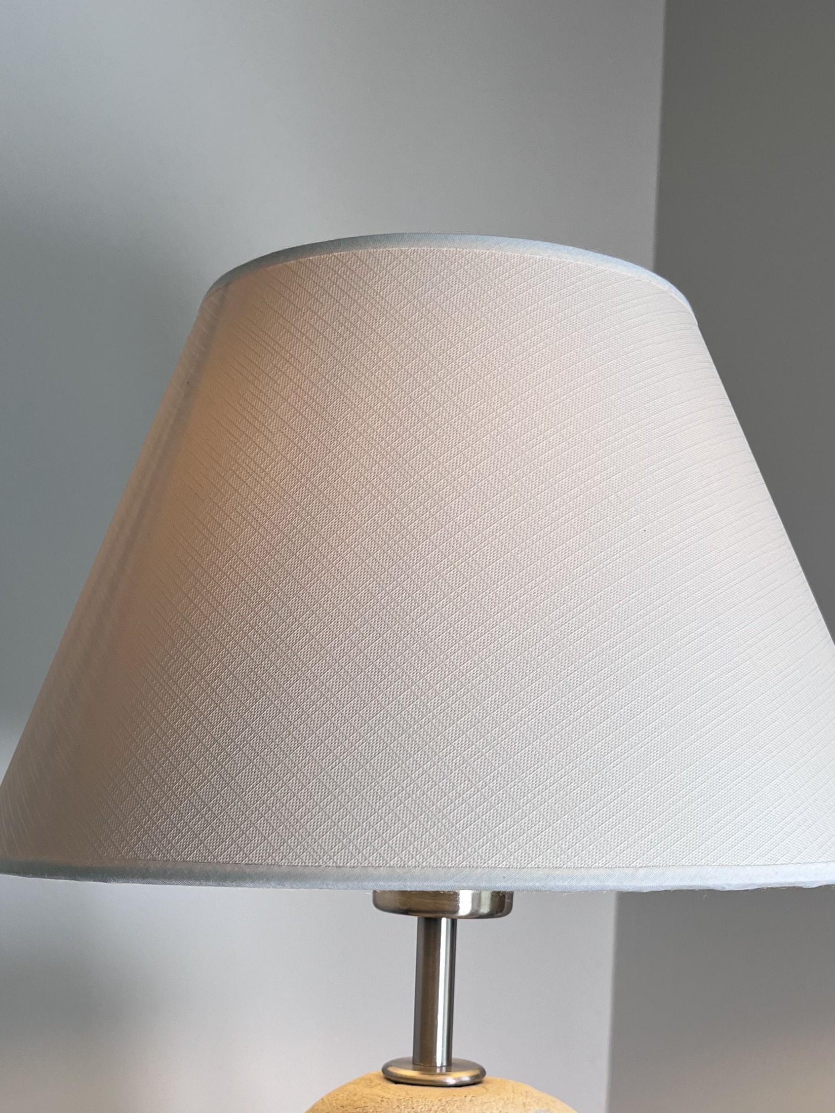 Table Lamp 2 Vase by Rezzo Ceramics In New Condition For Sale In Geneve, CH