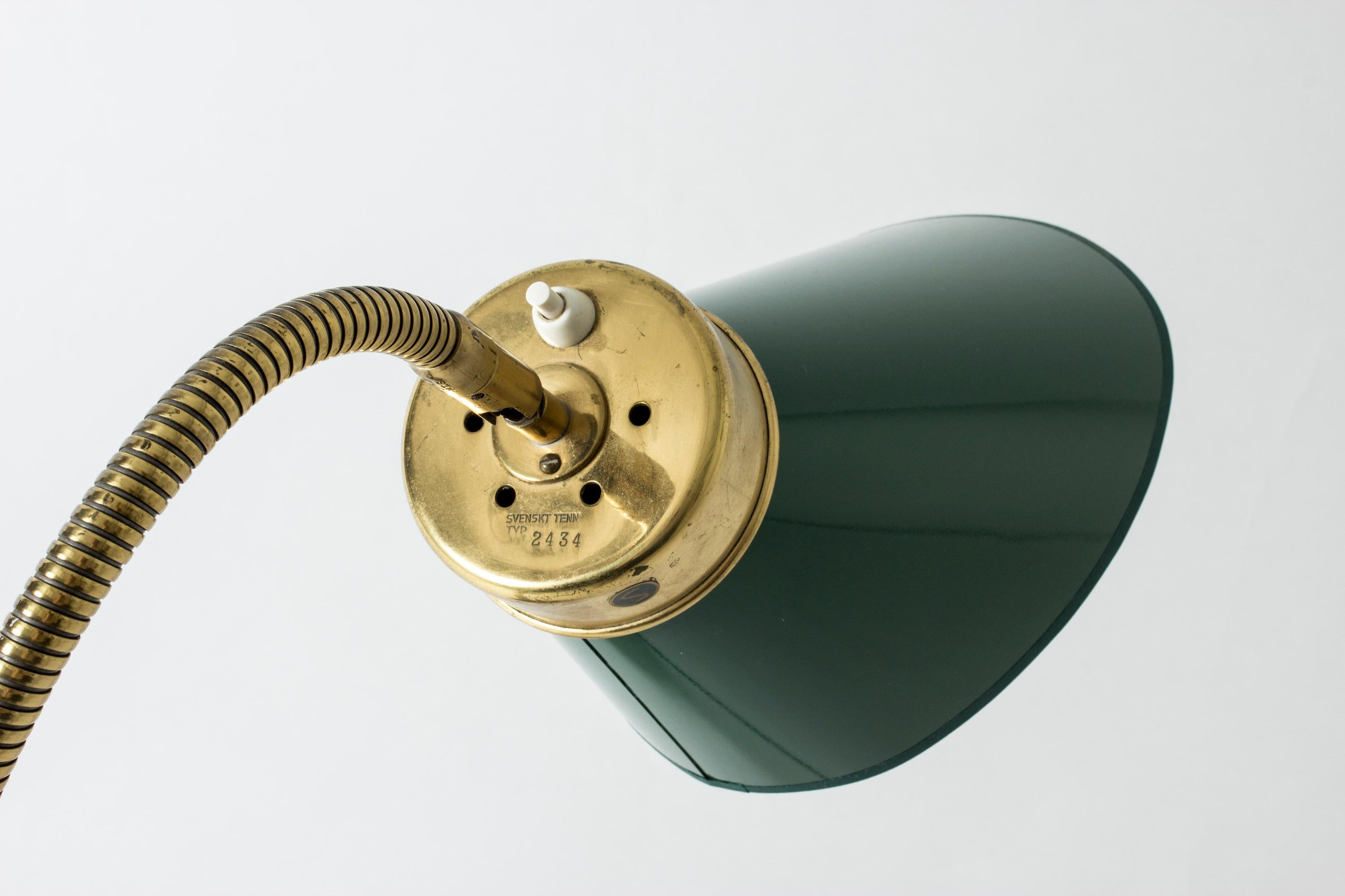 Table Lamp #2434 Designed by Josef Frank for Svenskt Tenn, Sweden In Good Condition For Sale In Stockholm, SE