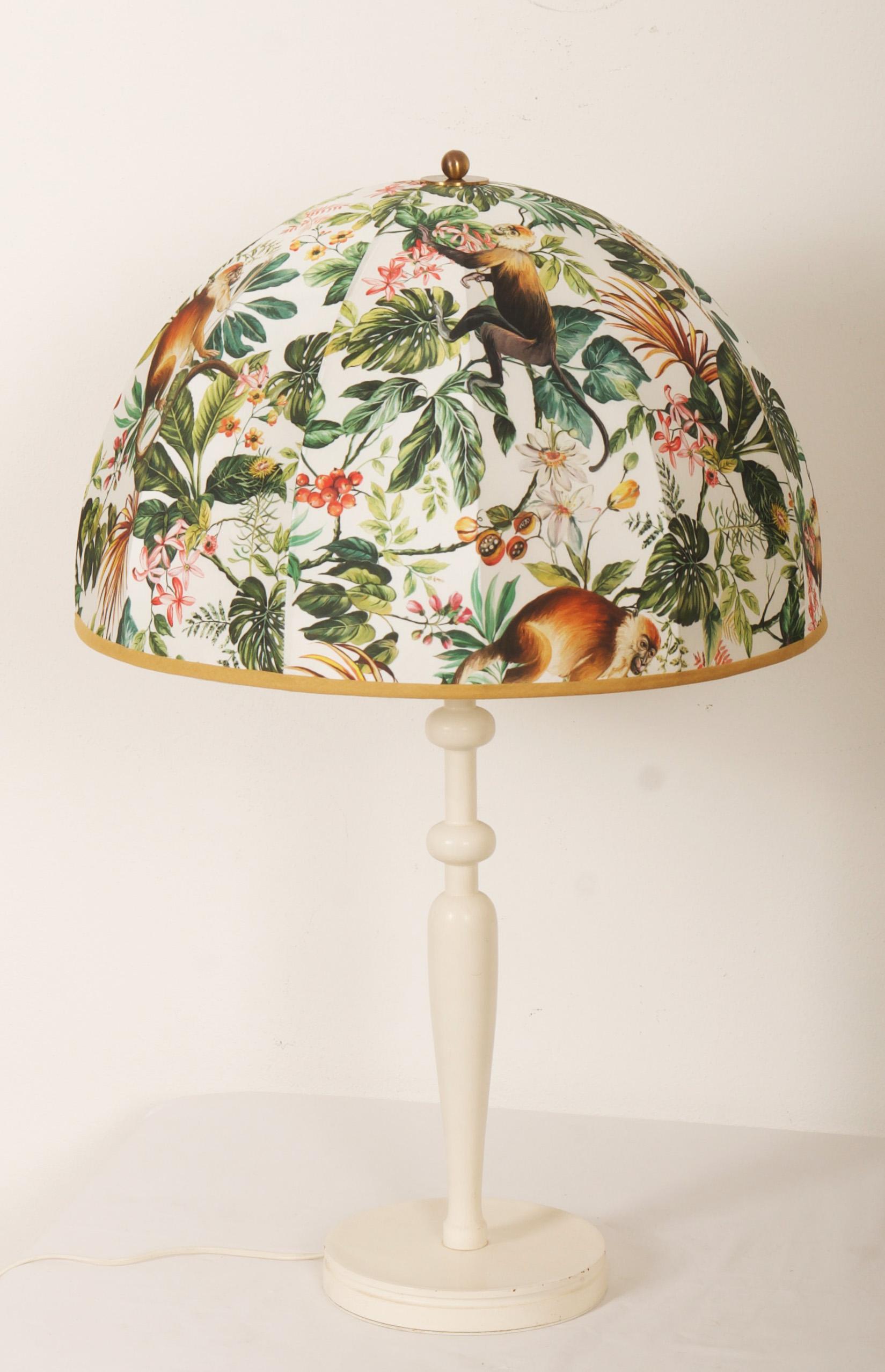 Painted Table Lamp 2563 White by Josef Frank For Sale