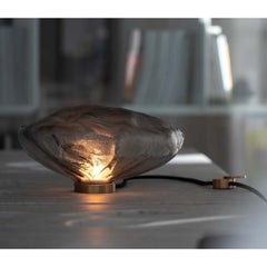 Table Lamp 73 Serie Grey Glass