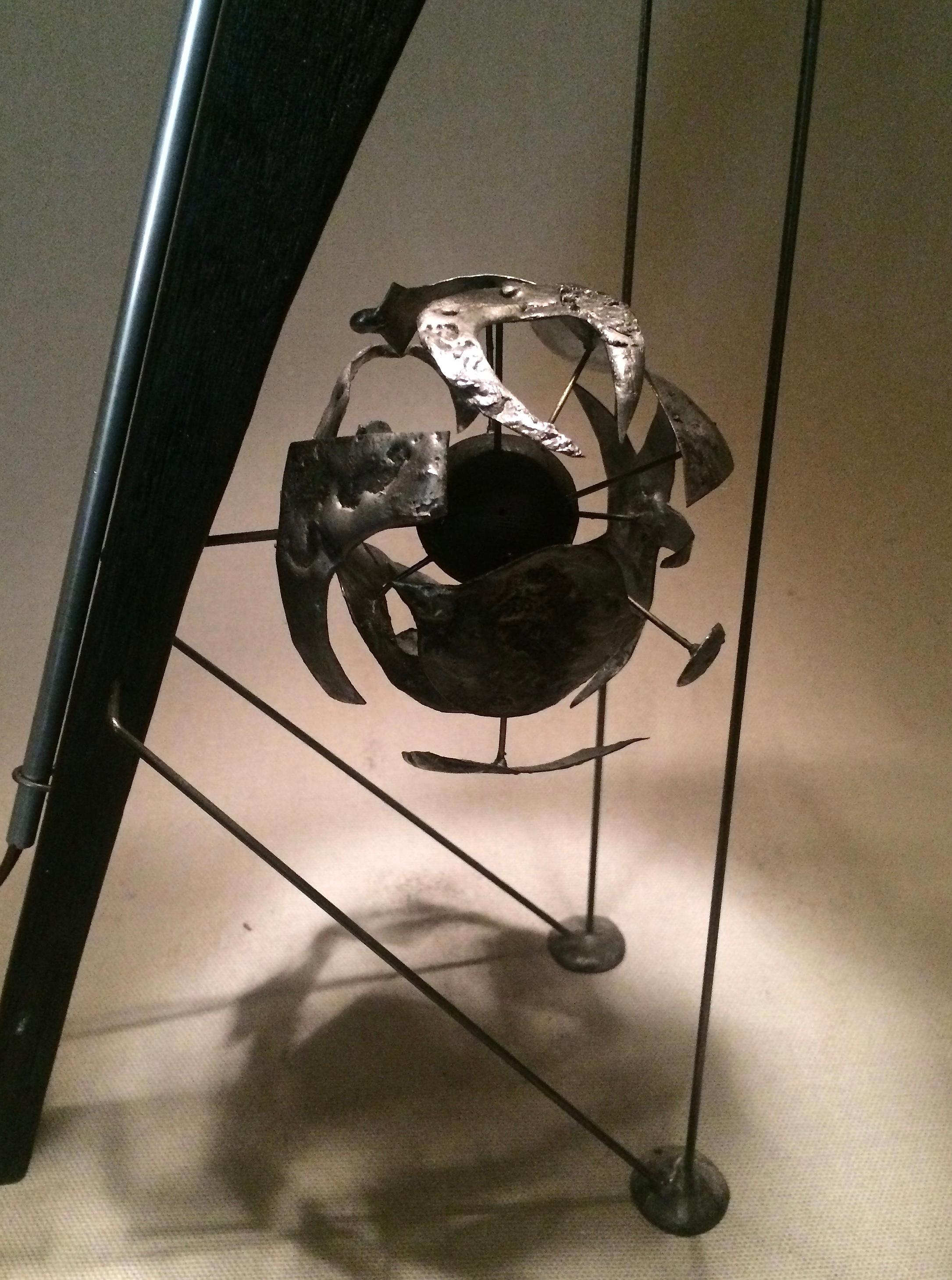 Modern Table Lamp a Sculptural Light Fixture by American Artist Adam Henderson, 2016 For Sale