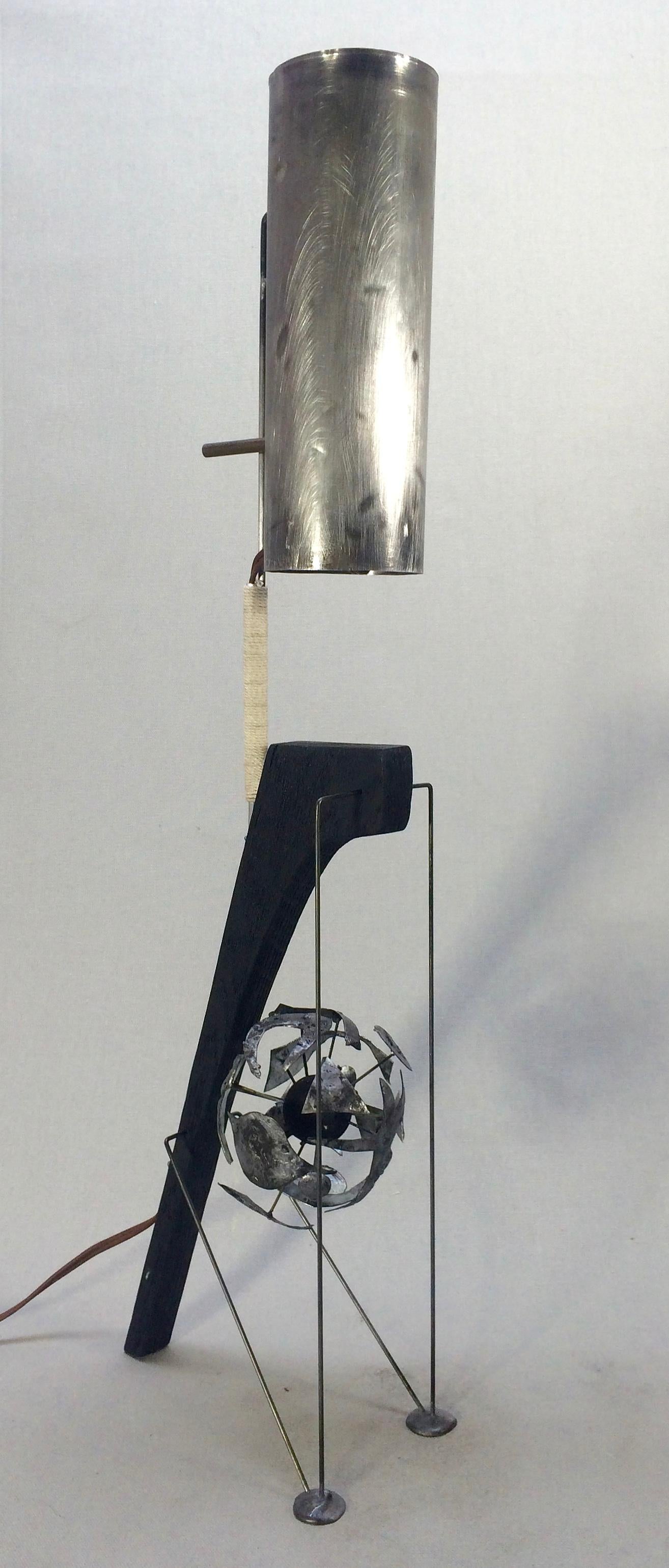 Table Lamp a Sculptural Light Fixture by American Artist Adam Henderson, 2016 In Excellent Condition For Sale In Palm Springs, CA