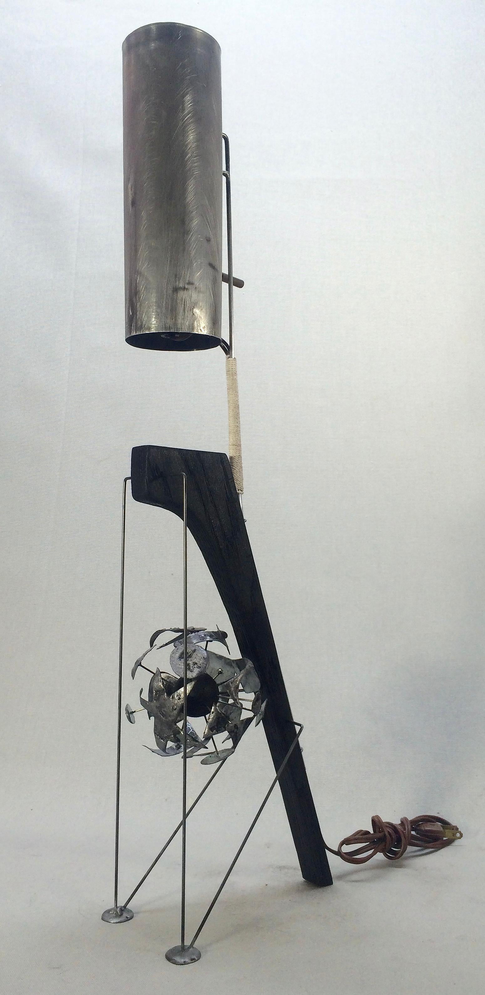 Contemporary Table Lamp a Sculptural Light Fixture by American Artist Adam Henderson, 2016 For Sale