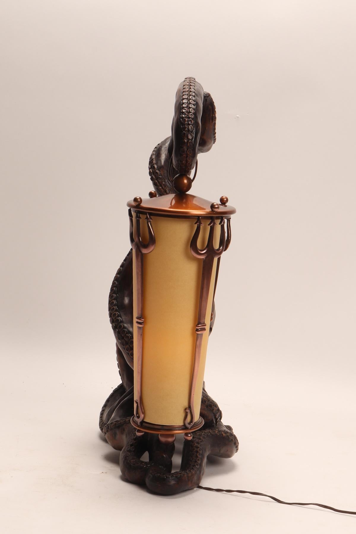 Table lamp, Aldo Tura Macabo Cusano Milanino Italy 1950′. For Sale 1