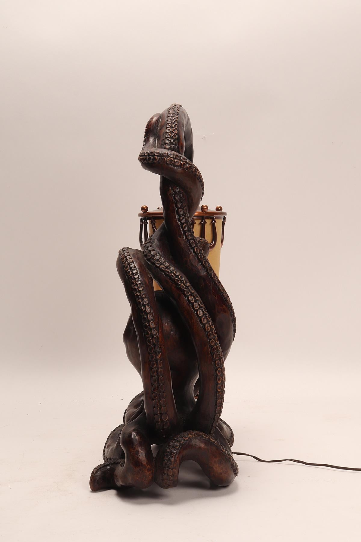 Table lamp, Aldo Tura Macabo Cusano Milanino Italy 1950′. For Sale 2