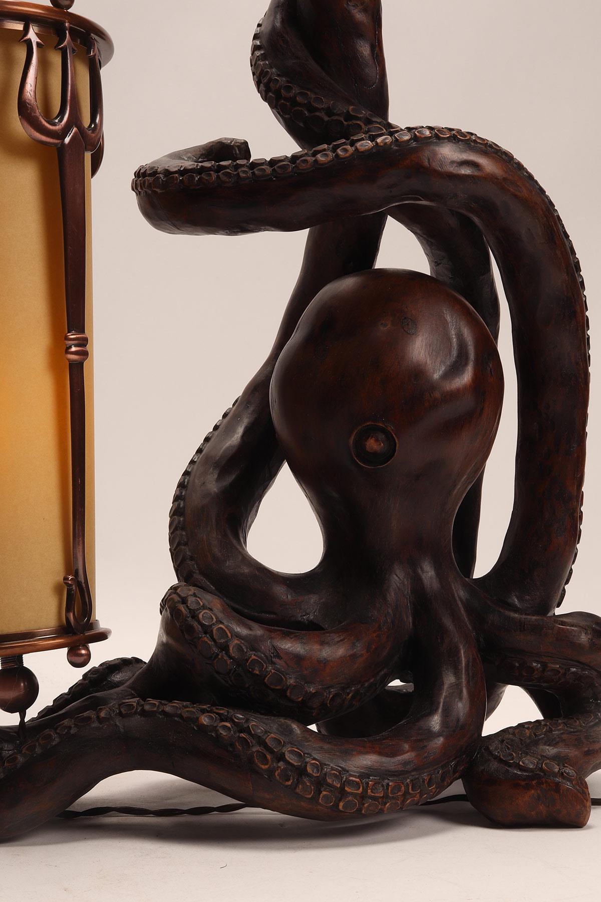 Table lamp, Aldo Tura Macabo Cusano Milanino Italy 1950′. For Sale 3