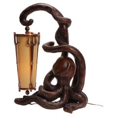 Lampada da tavolo, Aldo Tura Macabo Cusano Milanino Italia 1950′.