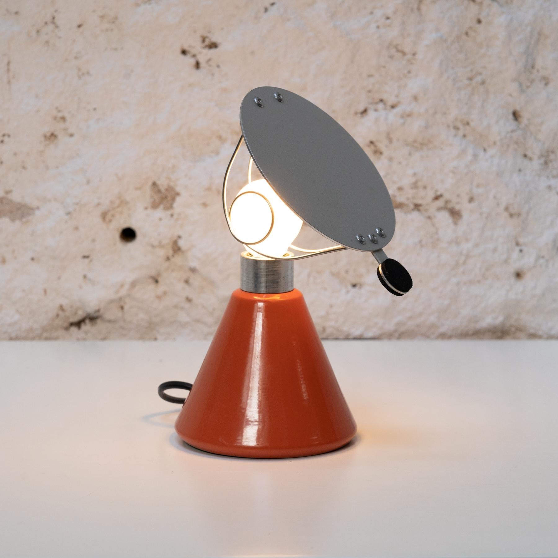 Table Lamp Aluminor In Lacquered Metal, circa 1980 For Sale 4