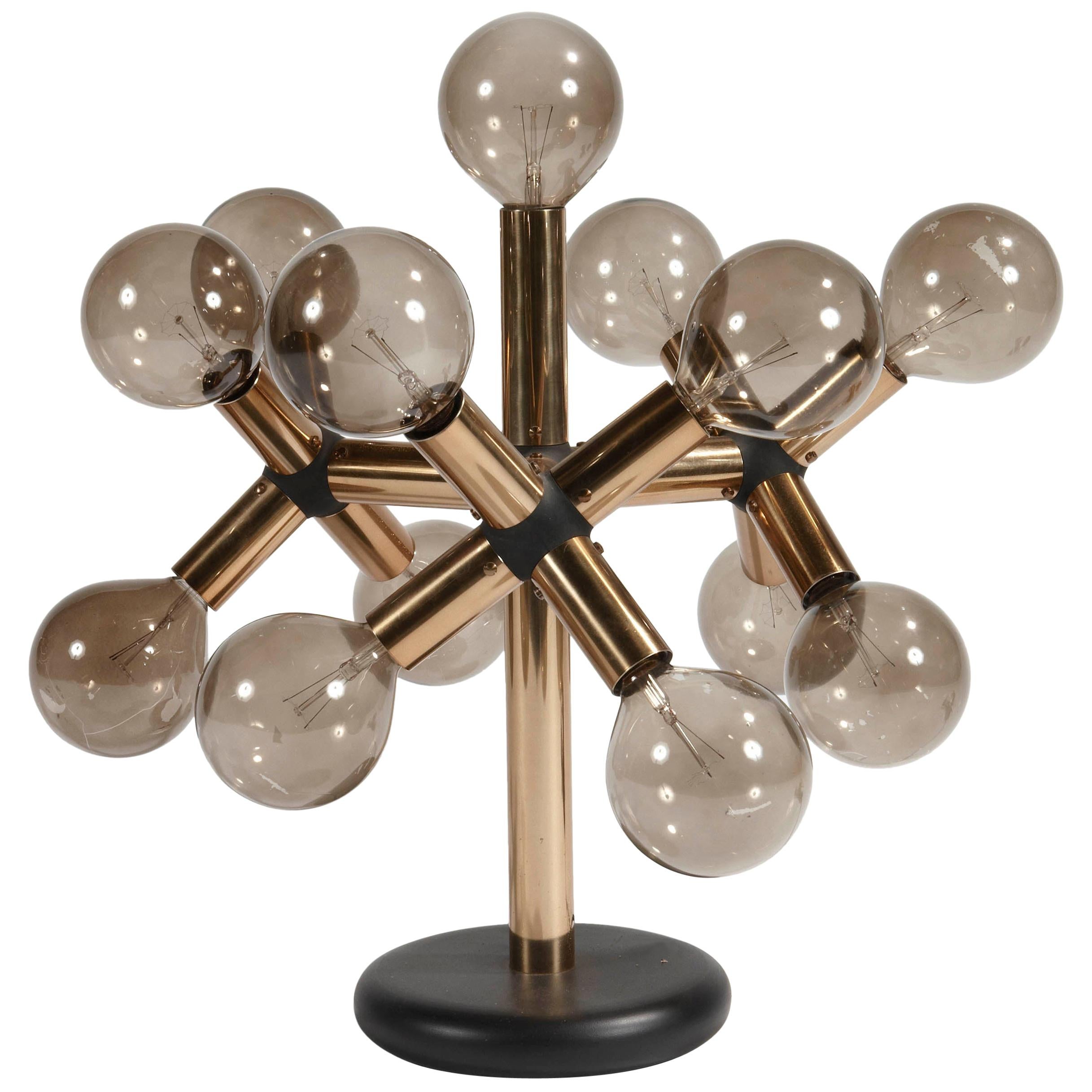 Table Lamp "Atomic" by R & T Haussmann, 1965 For Sale